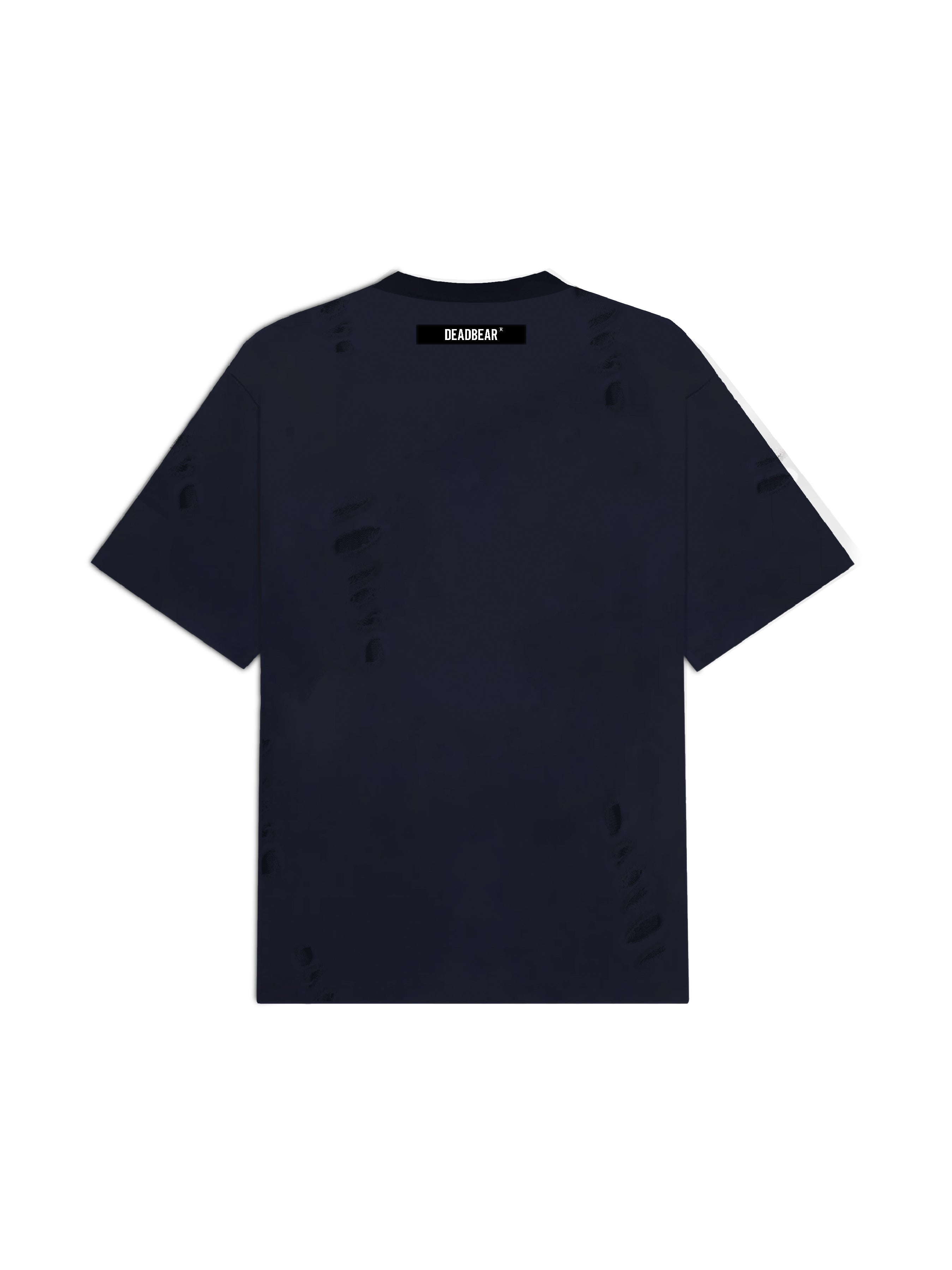 Distressed Navy Tee