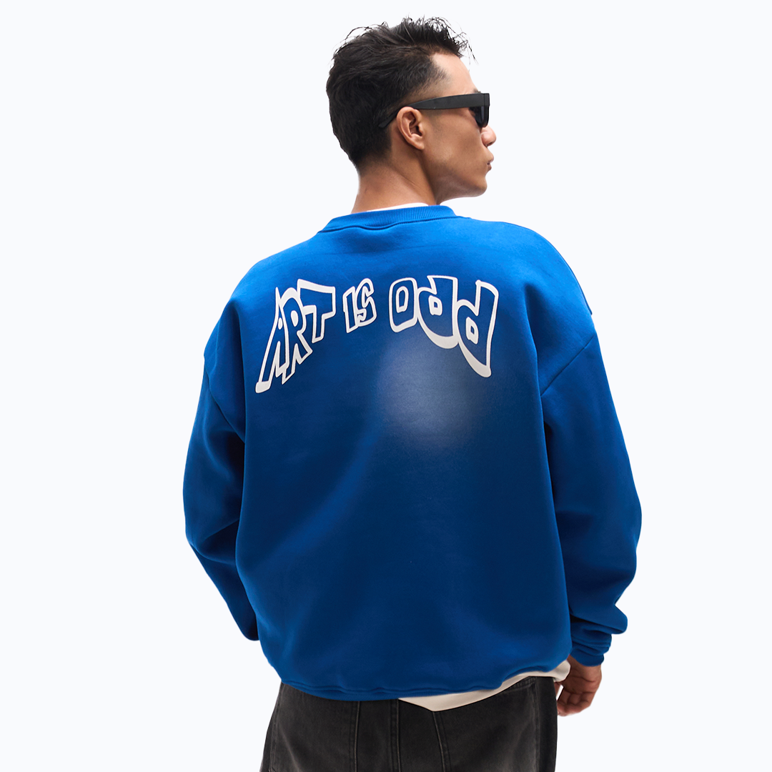 Royal Blue Spray Sweatshirt