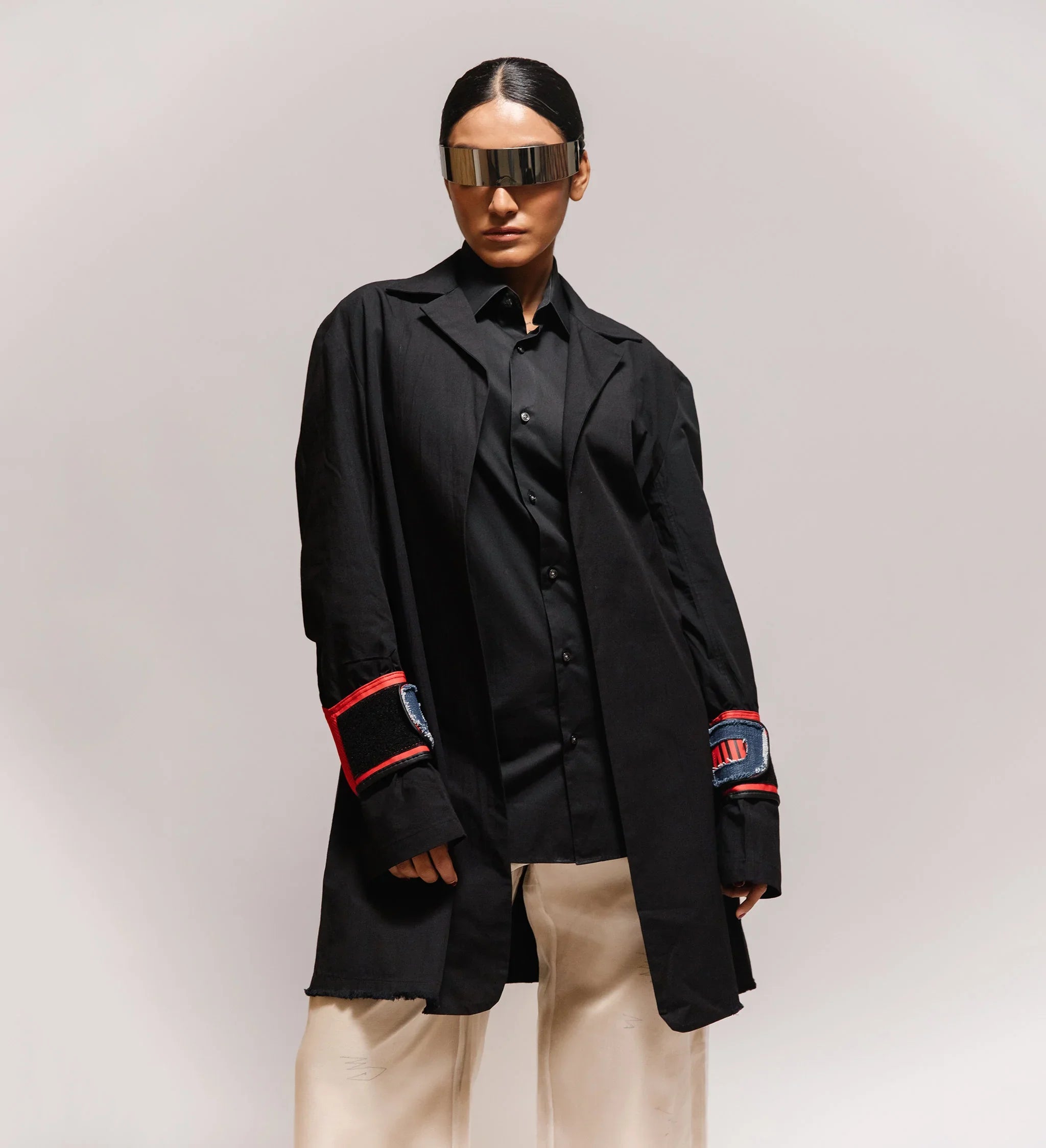 Black Jack' Twill Boxing Gloves Sleeves Coat