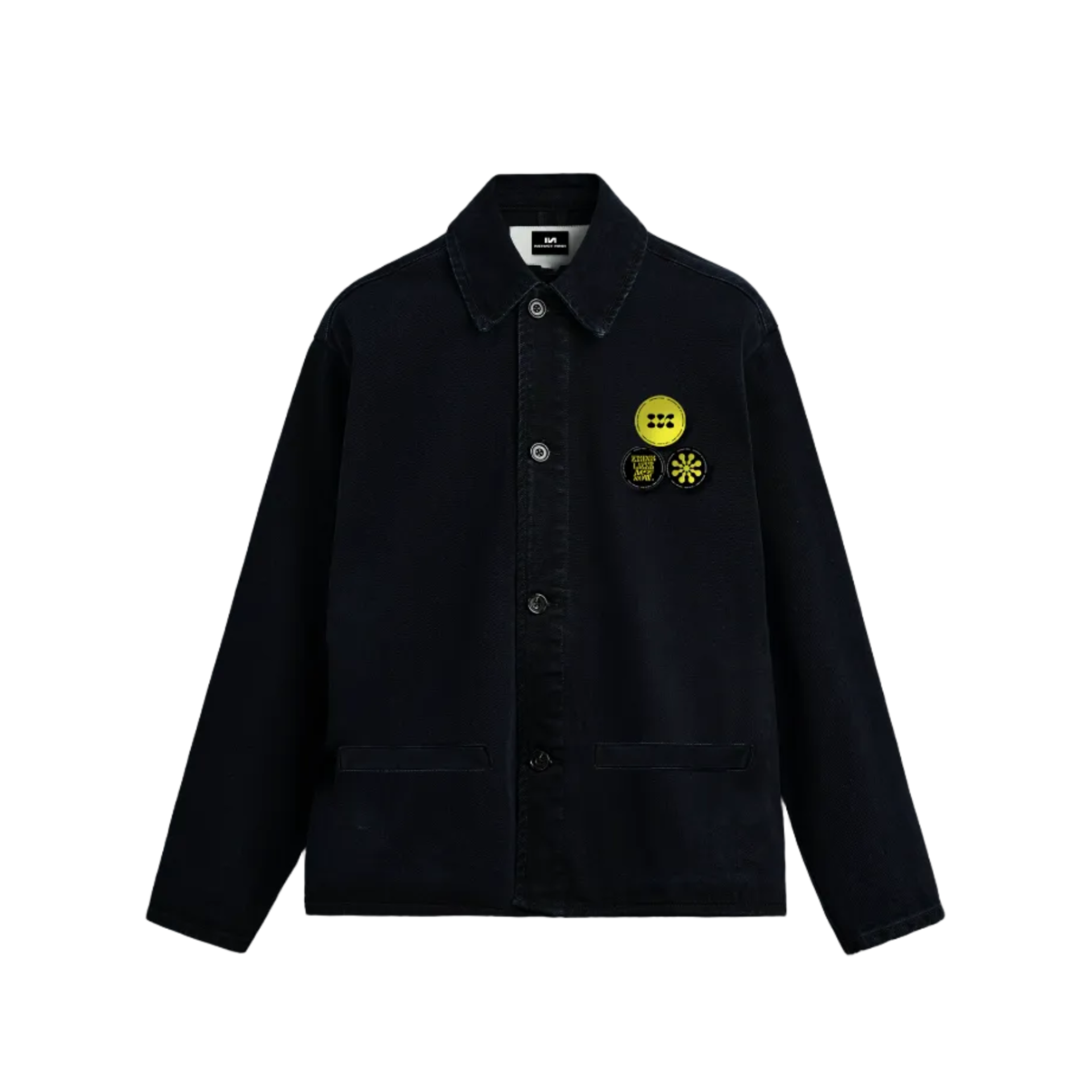 Old School Shacket - Black