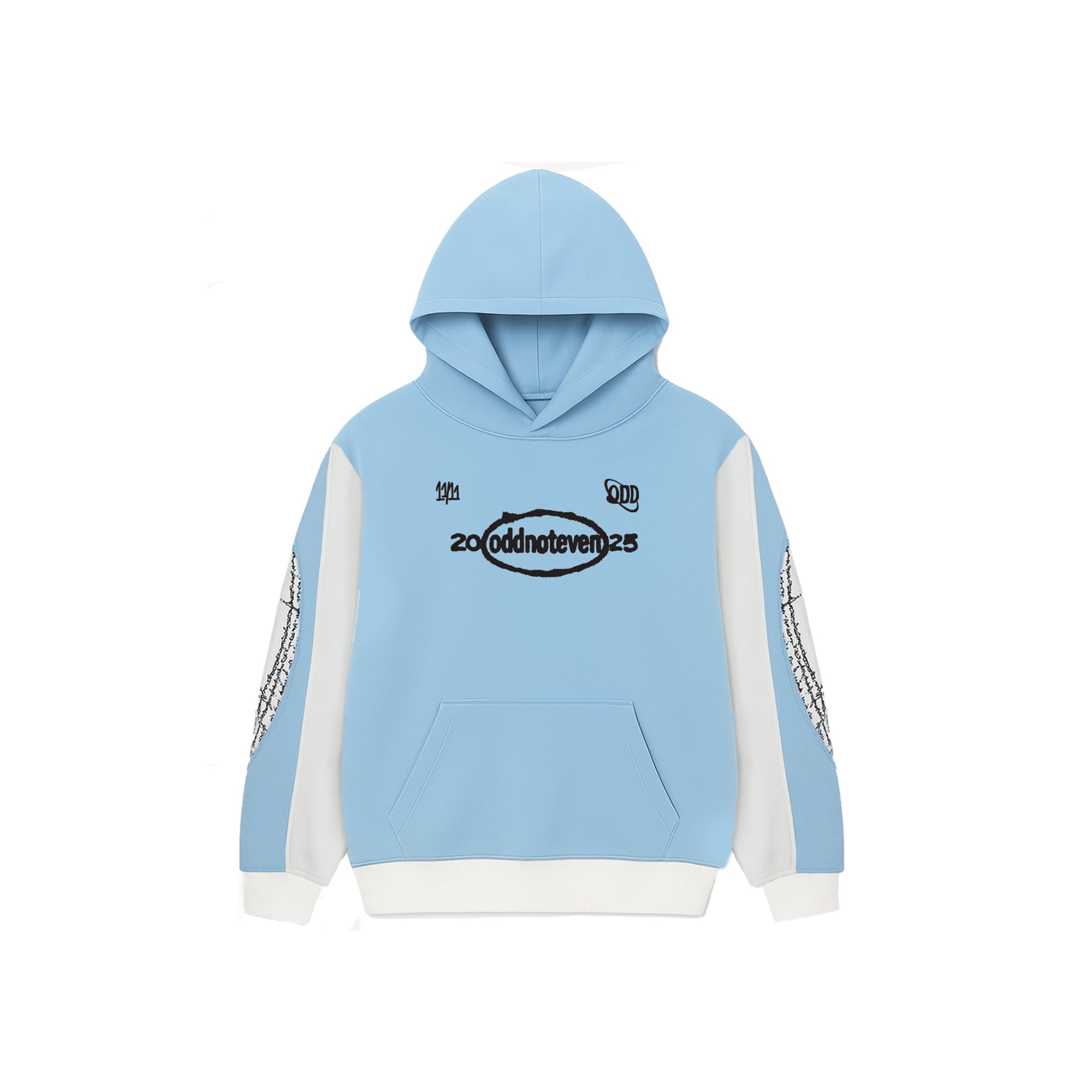Blue Jersey Hoodie