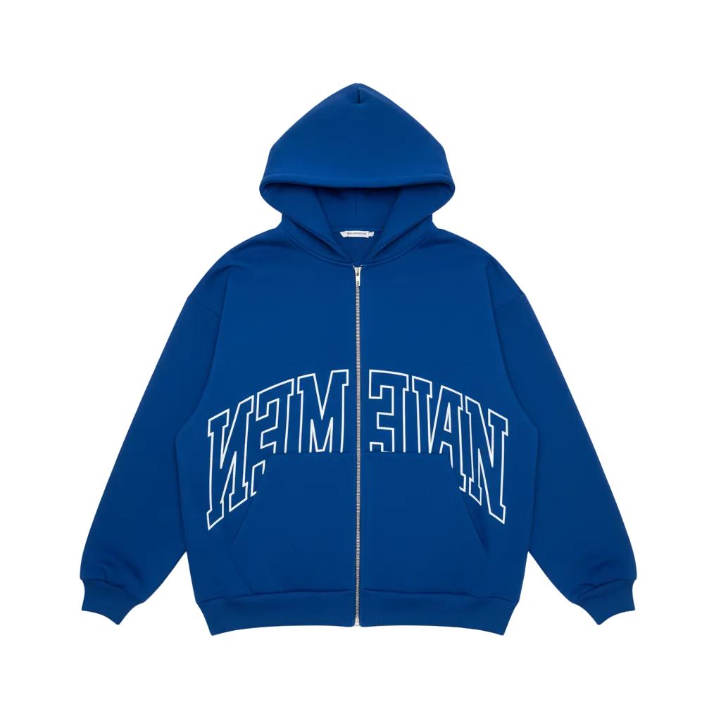 Genesis Boxy zip through hoodie