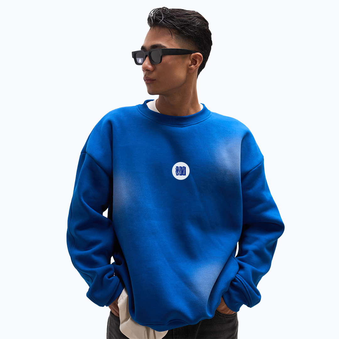 Royal Blue Spray Sweatshirt