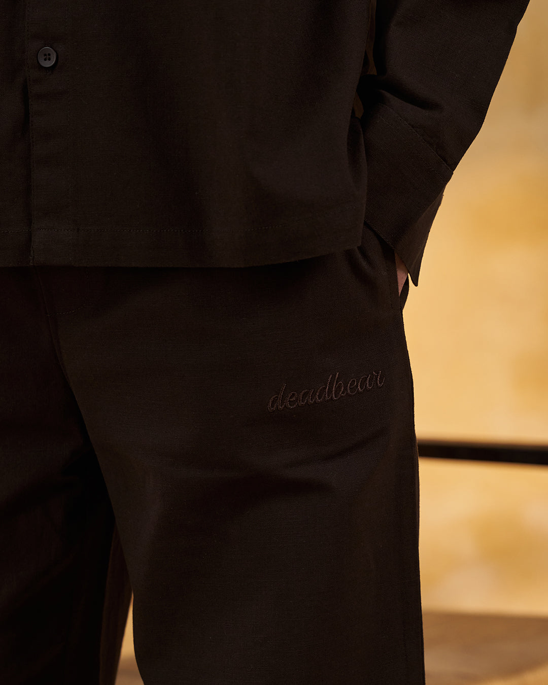 Co-ord Straight Pant Brown
