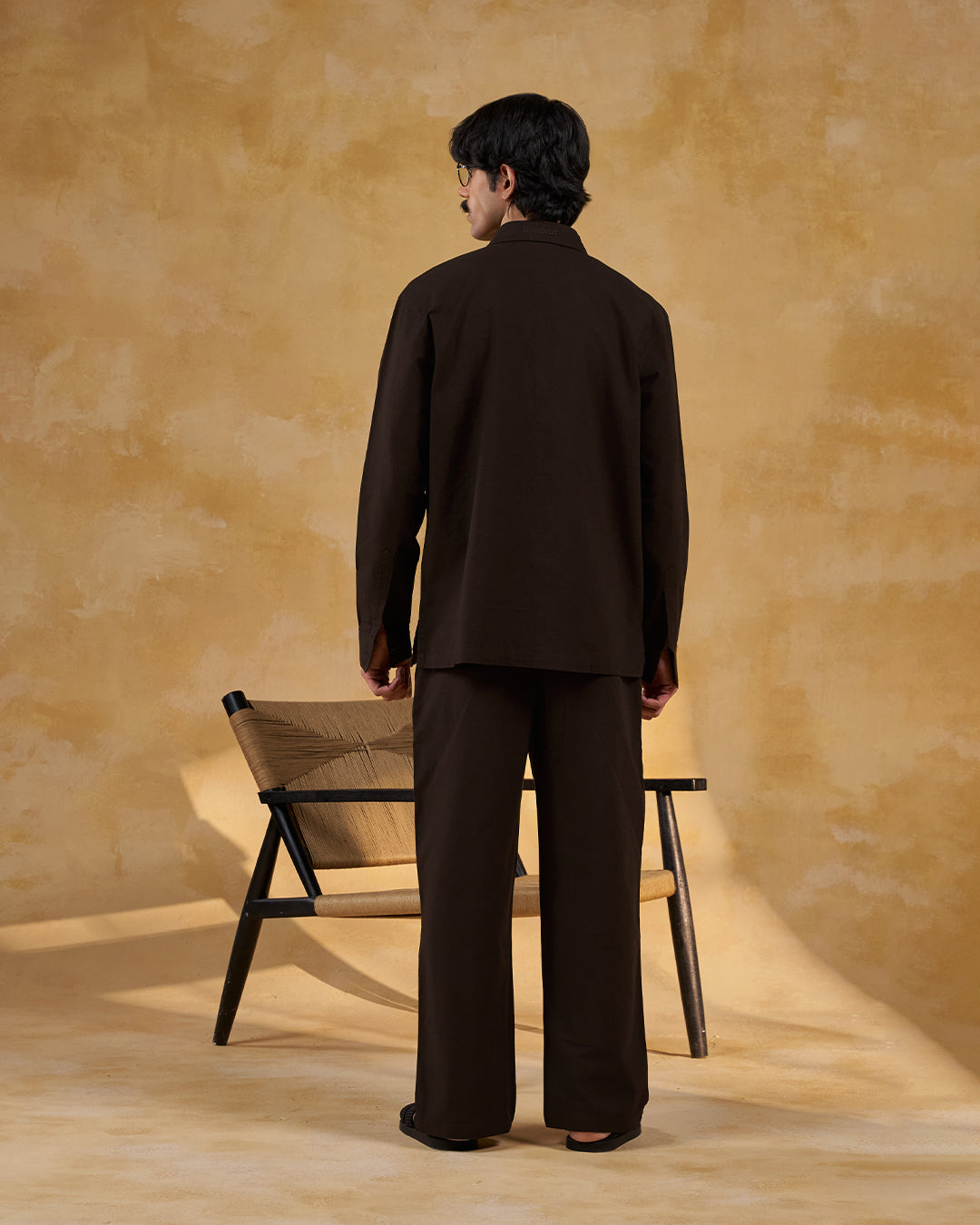 Co-ord Straight Pant Brown