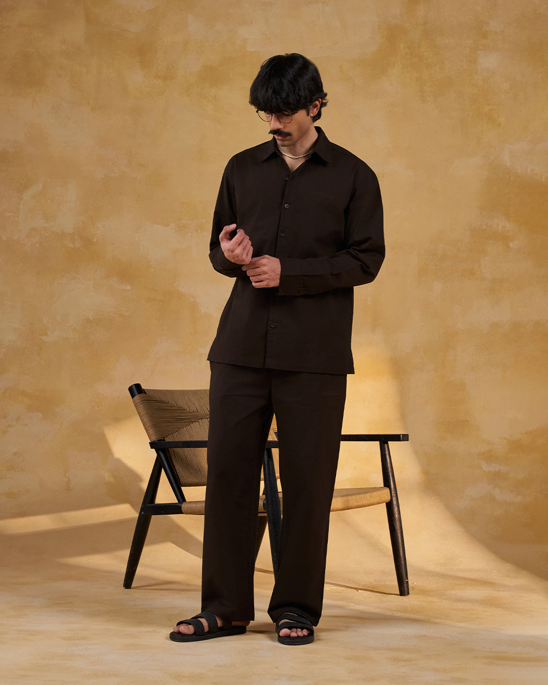 Co-ord Straight Pant Brown