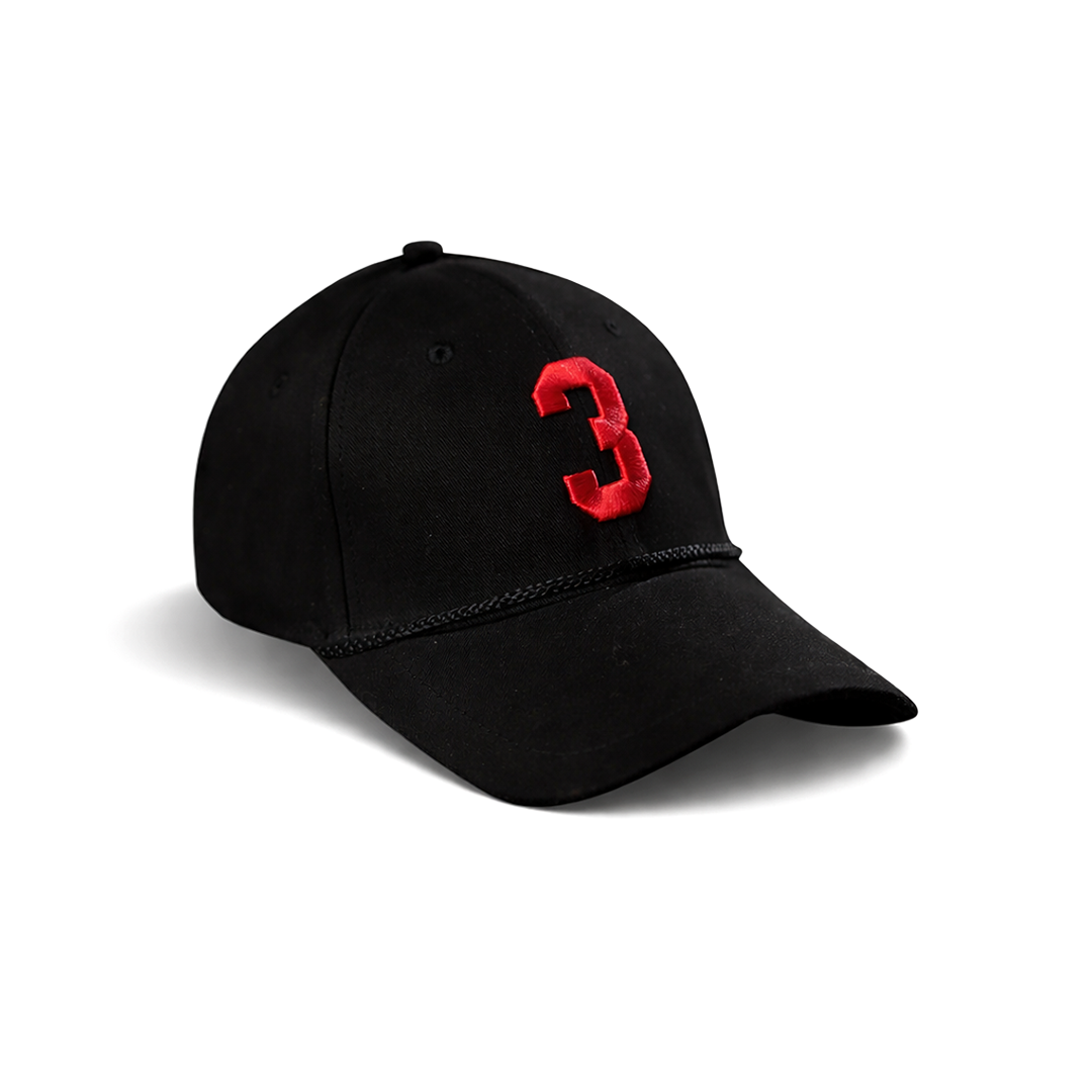 Kings Cap in Jet Black