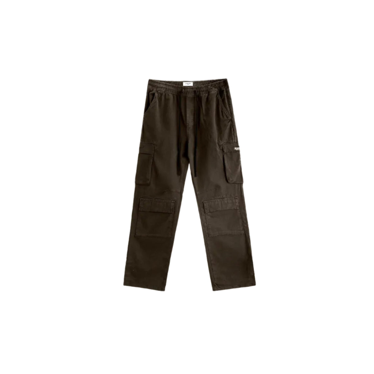 Washed Brown Cargo Pants