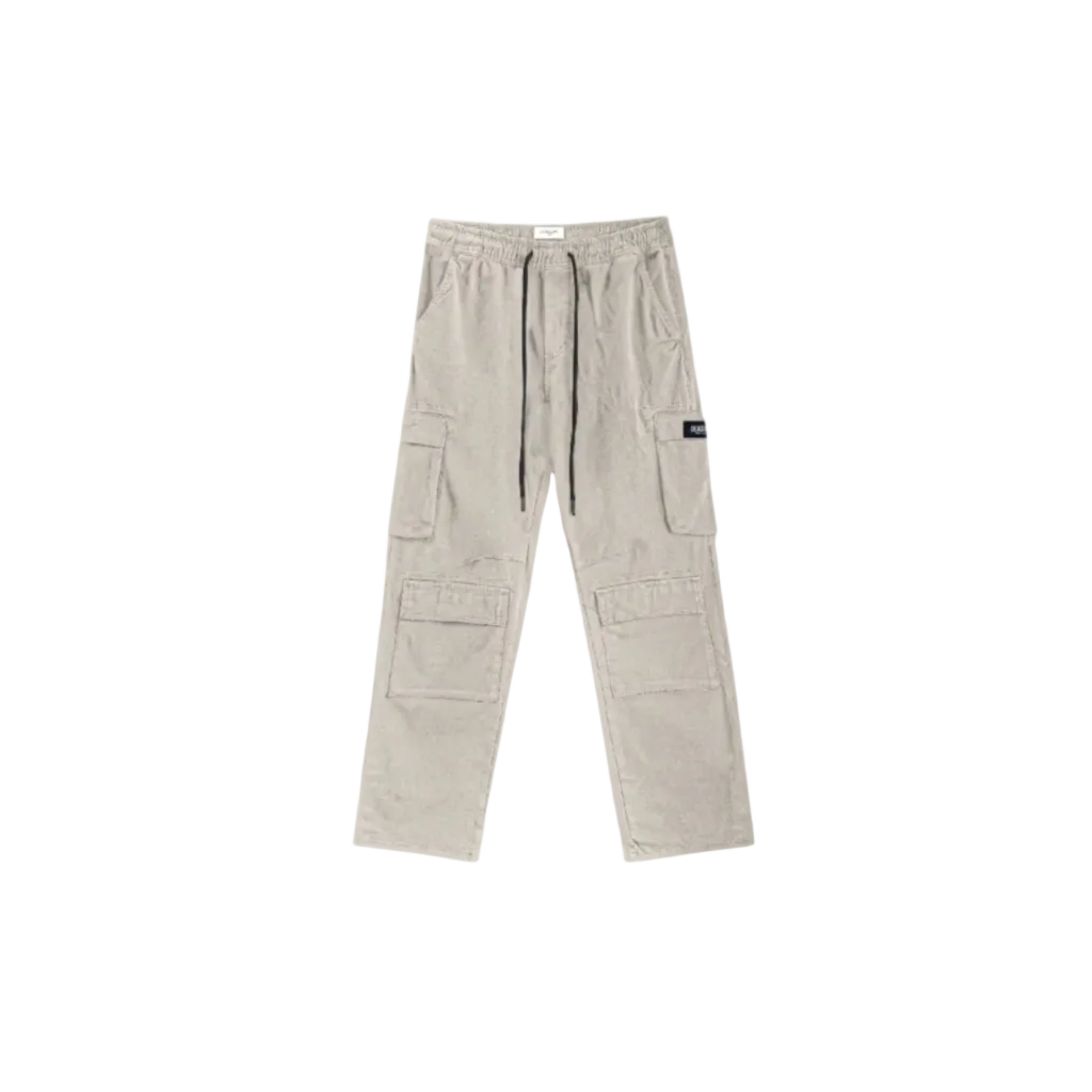 Washed Beige Cargo Pants