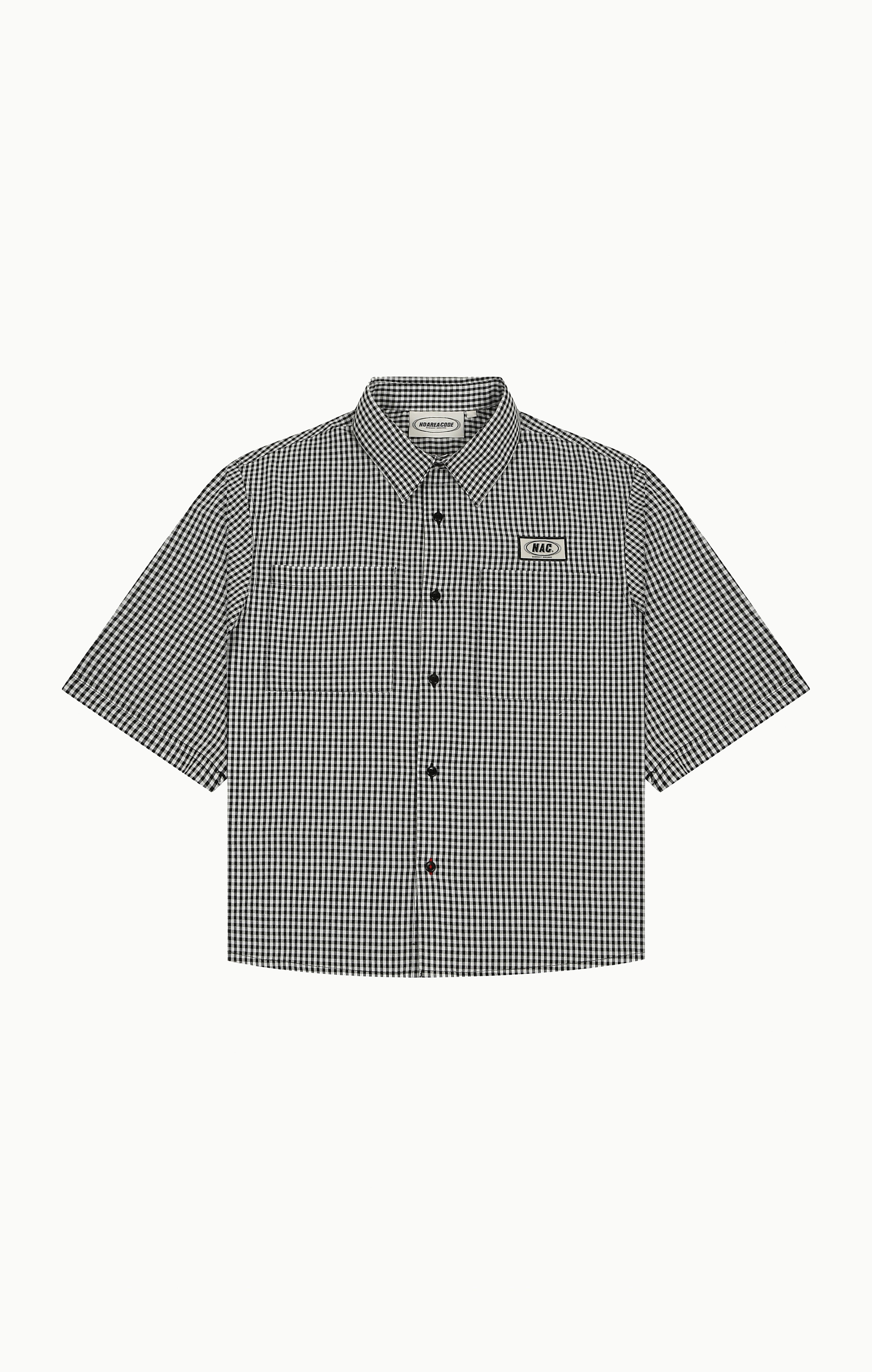 FISHERMAN SHIRT- BLACK & WHITE