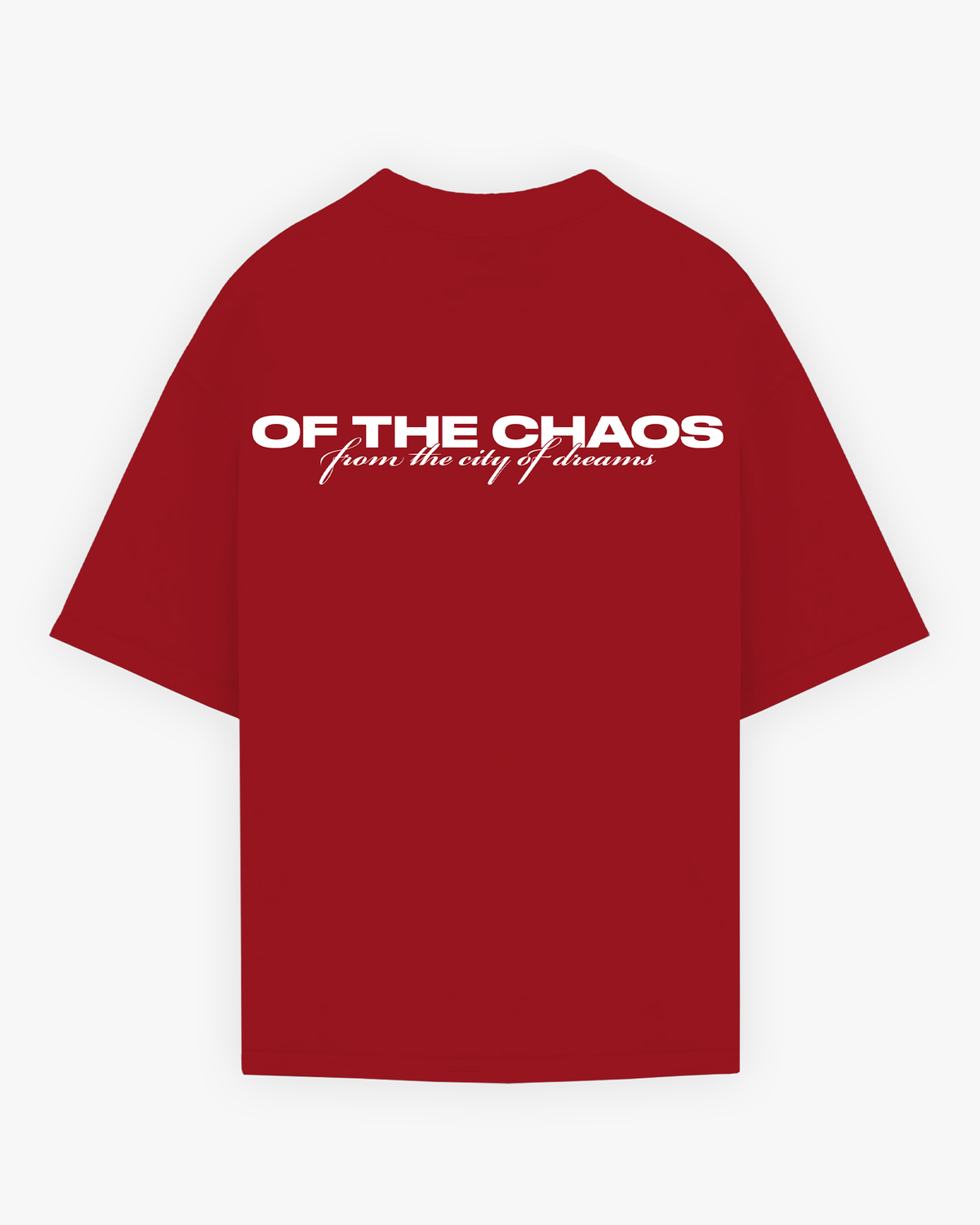 CITY OF DREAMS T-SHIRT - RED