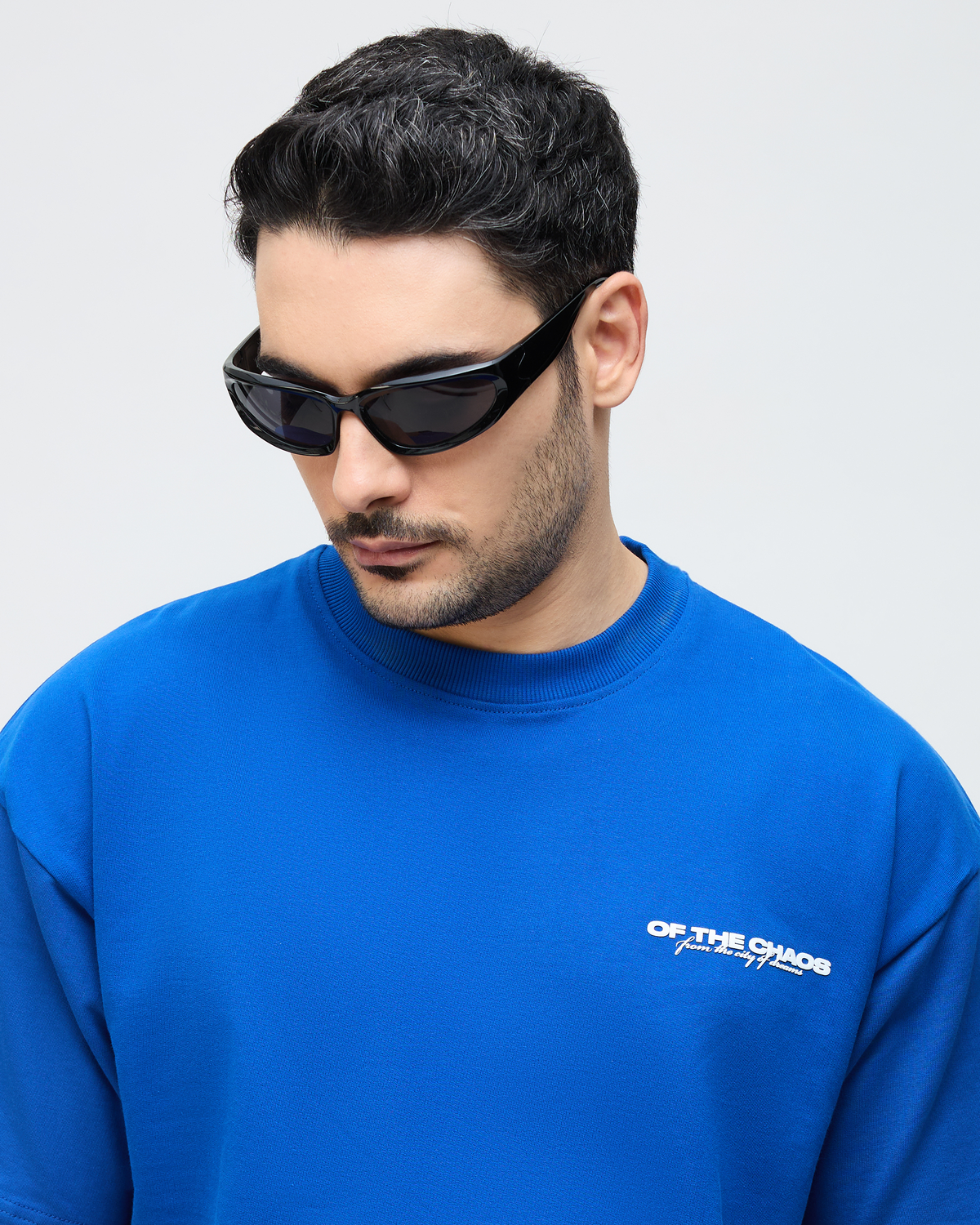 CITY OF DREAMS T-SHIRT - ROYAL BLUE