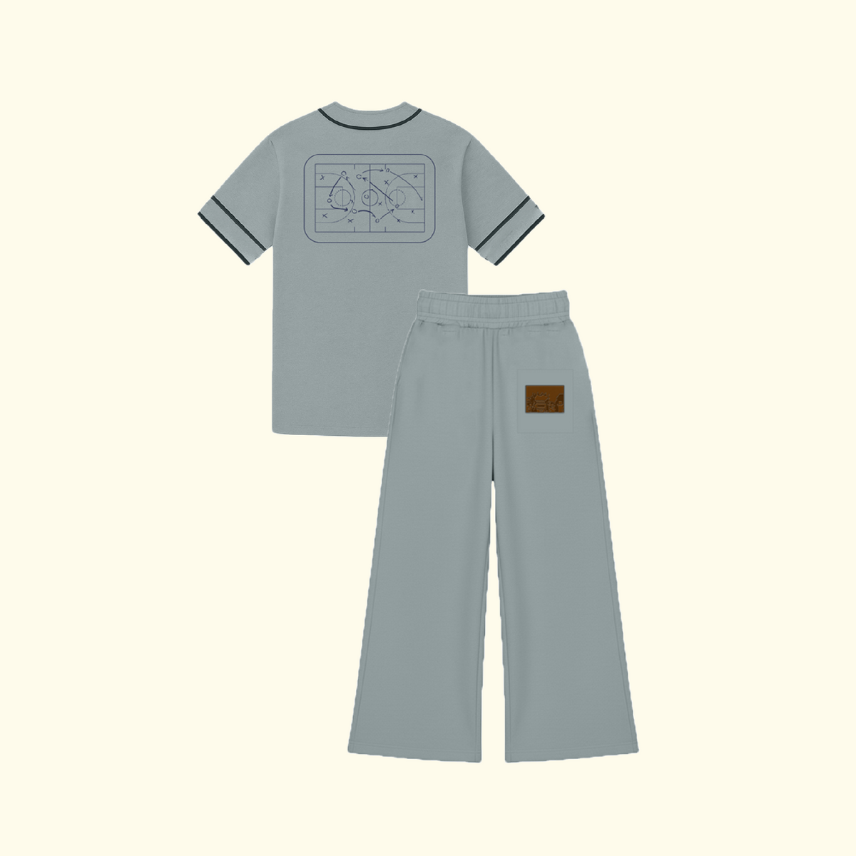 Courtyard Jersey Set