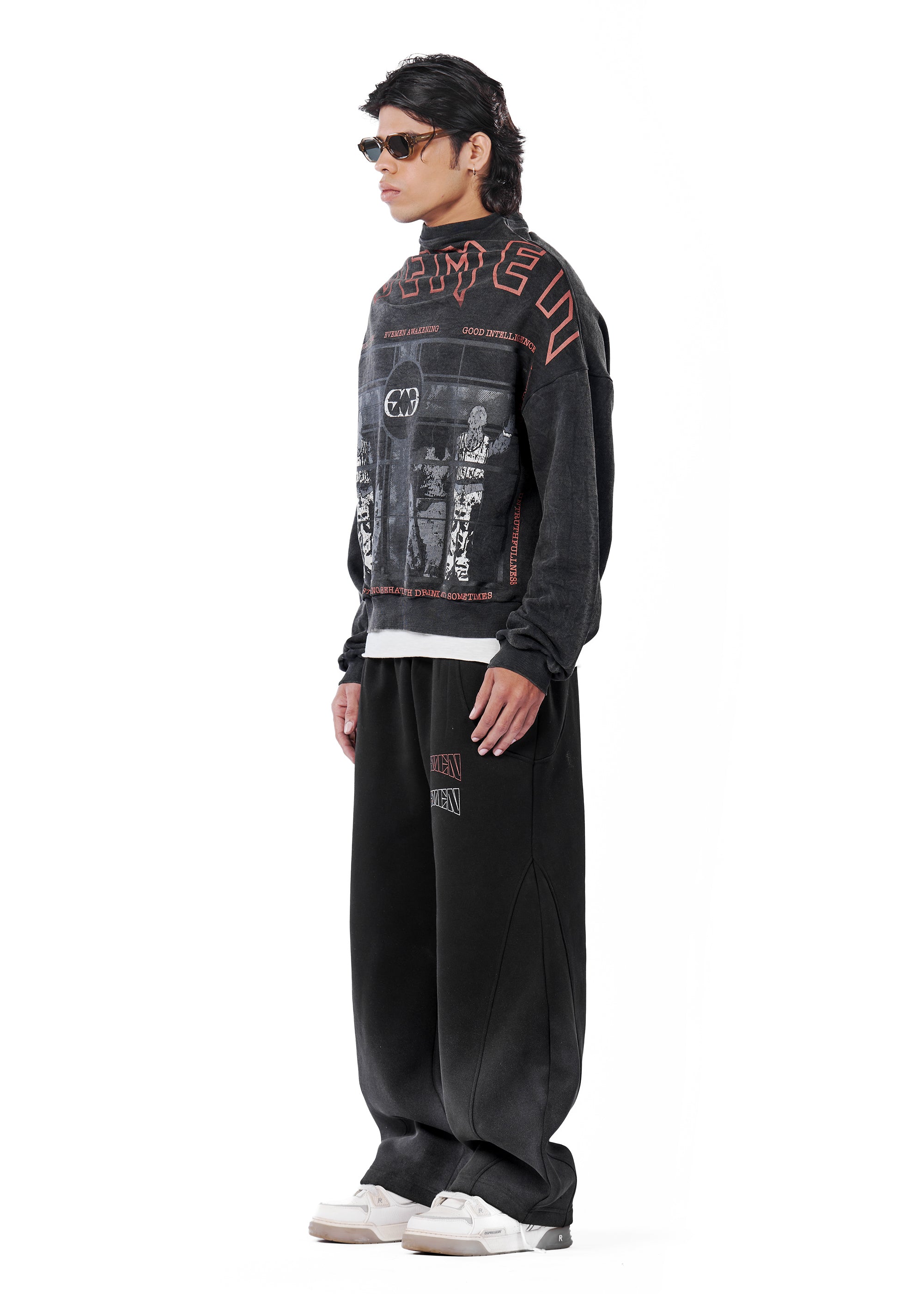 bully cowl sweatshirt