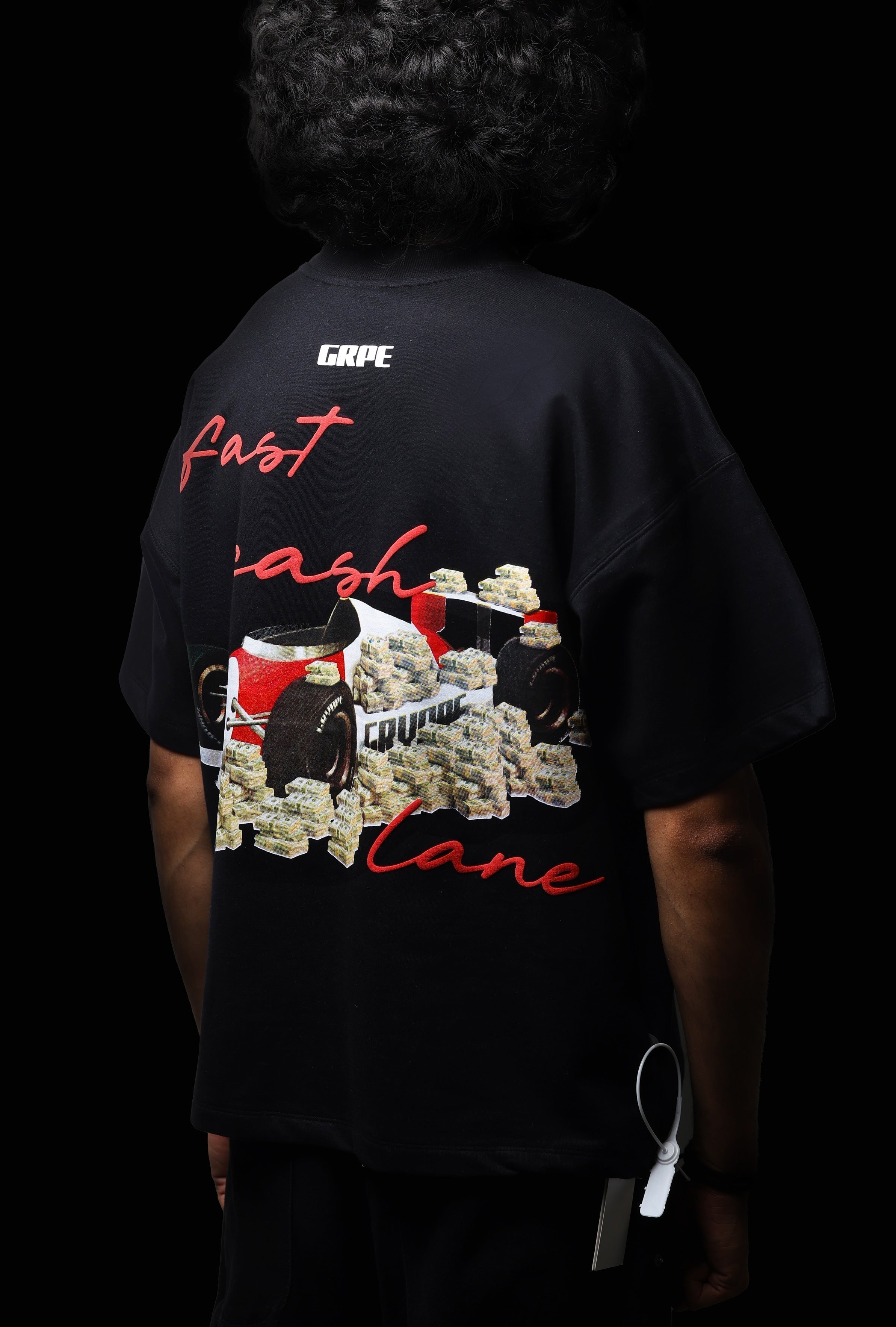 BLACK FAST CASH T-SHIRT