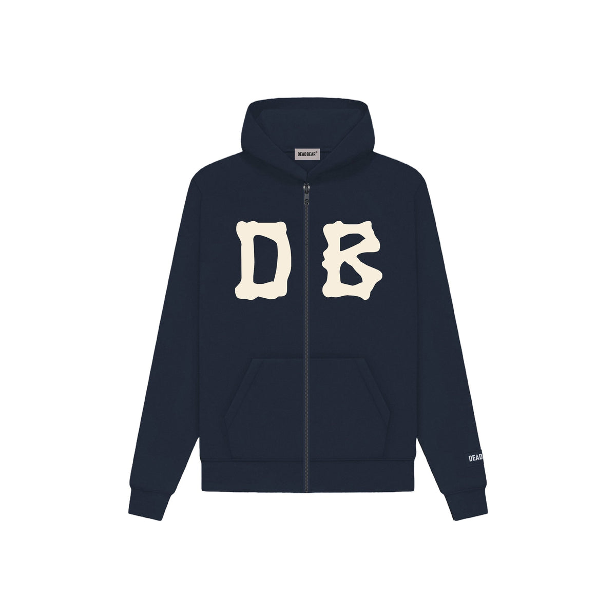 Bone Zipper Navy