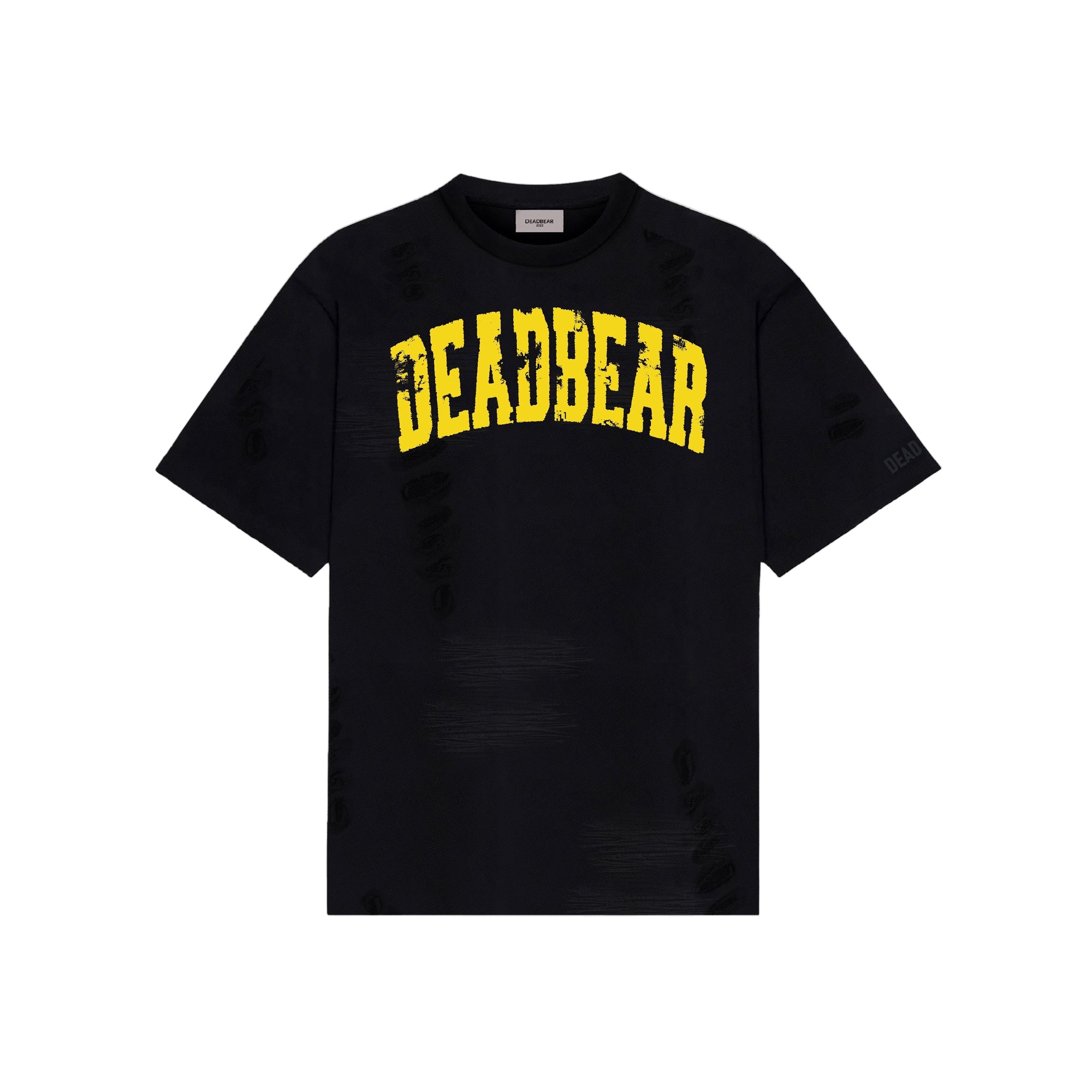 Distressed Black Tee 2.0