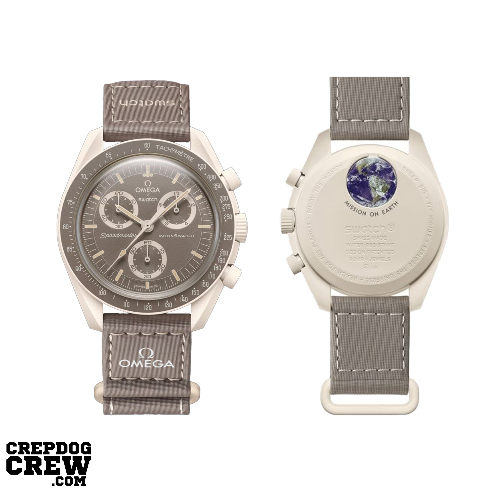 Swatch x Omega bioceramic moonswatch mission to earth set of 3