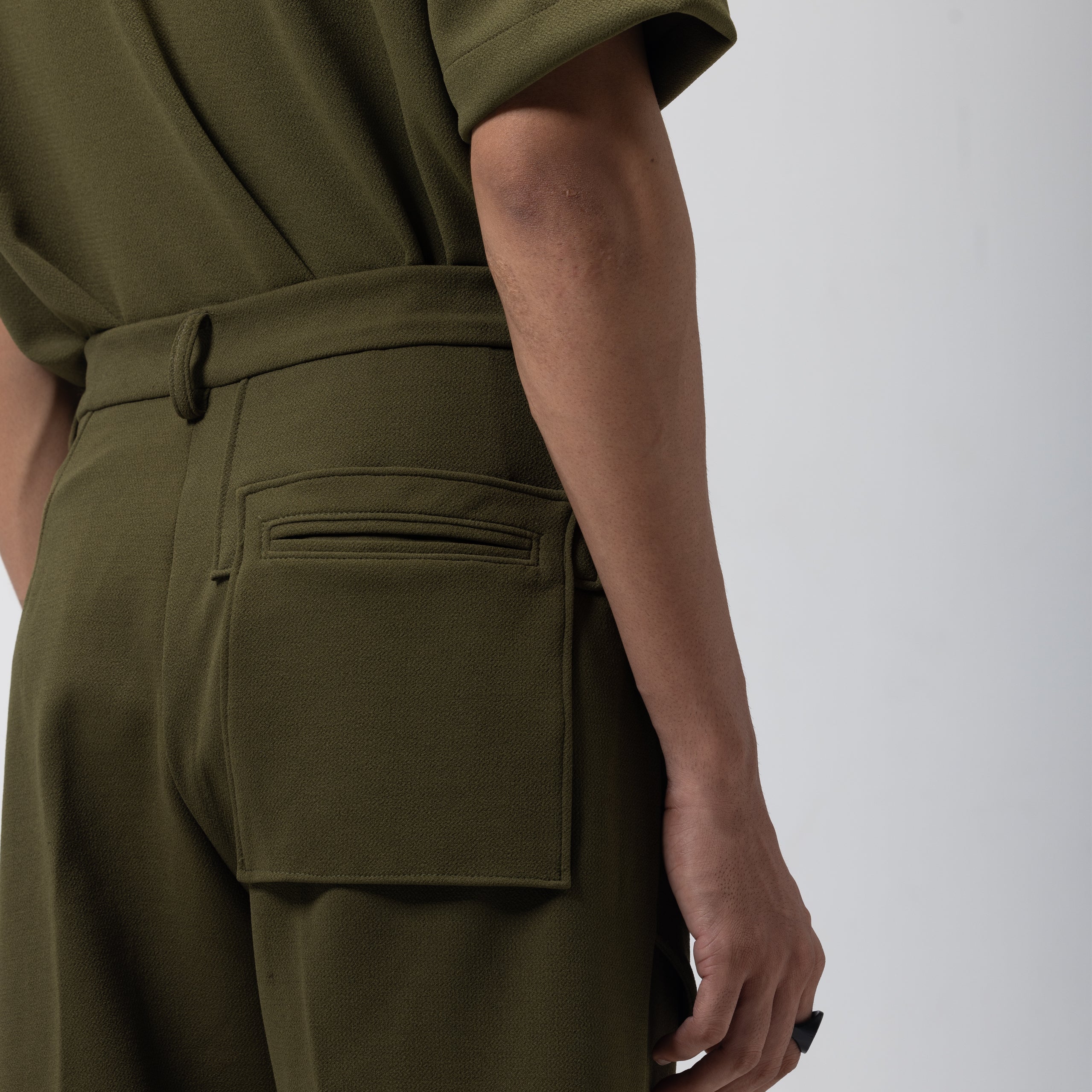 SLING POCKET PANTS - PICKLE GREEN