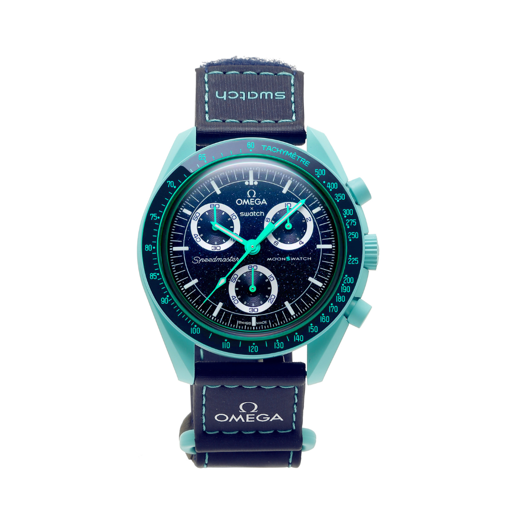 Swatch x Omega Bioceramic Moonswatch Mission on Earth - POLAR LIGHTS