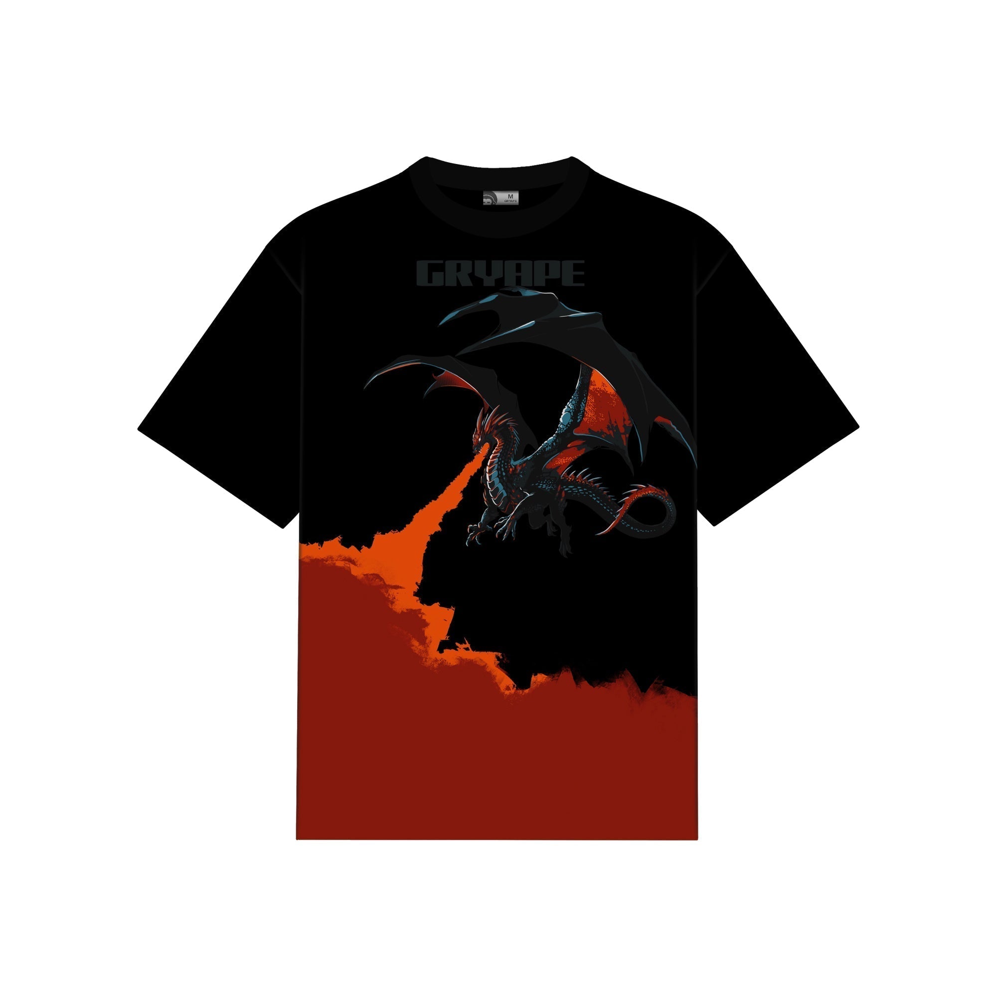 BLACK FLAMEBORN T-SHIRT