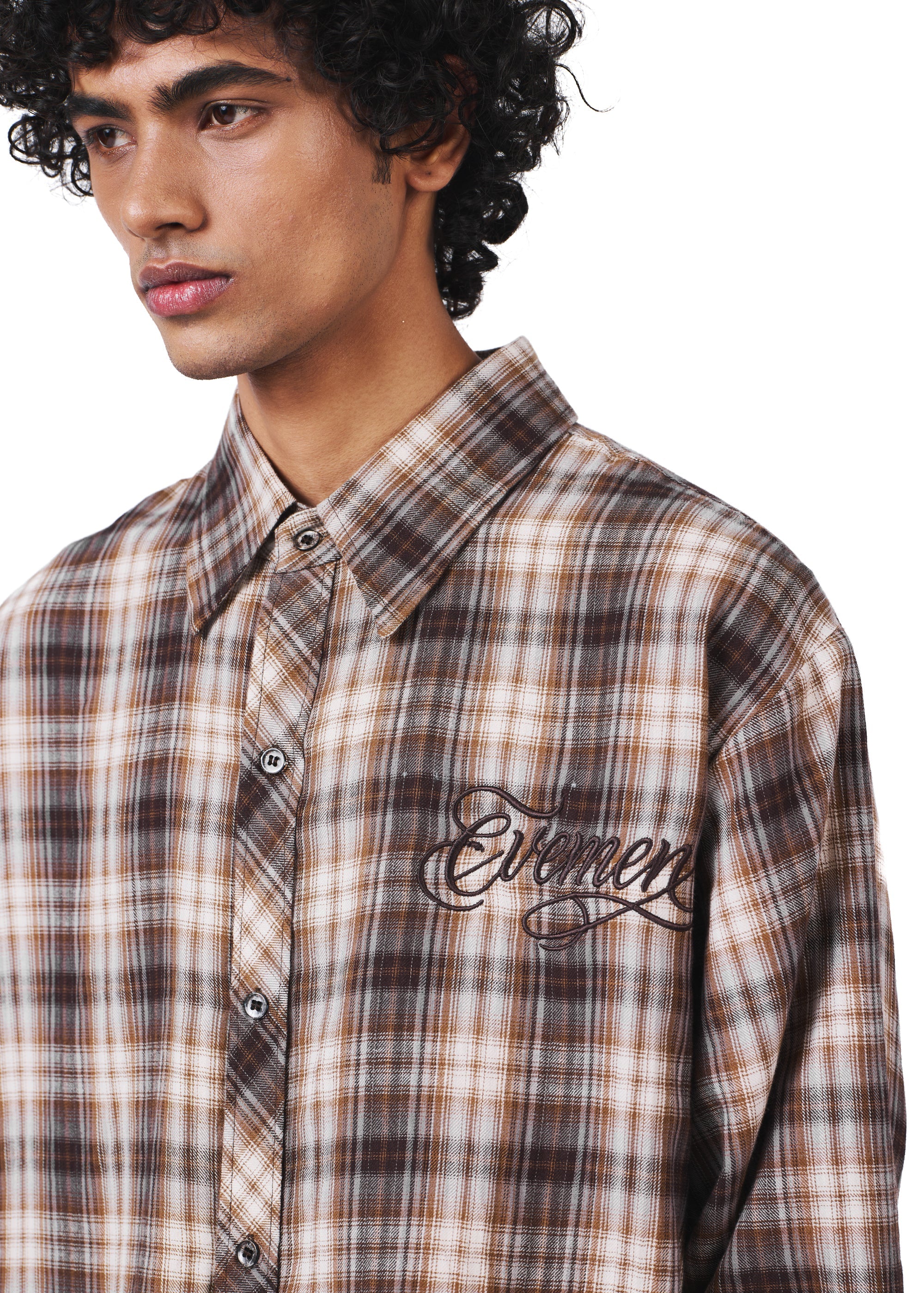 Brown Flannel Shirt