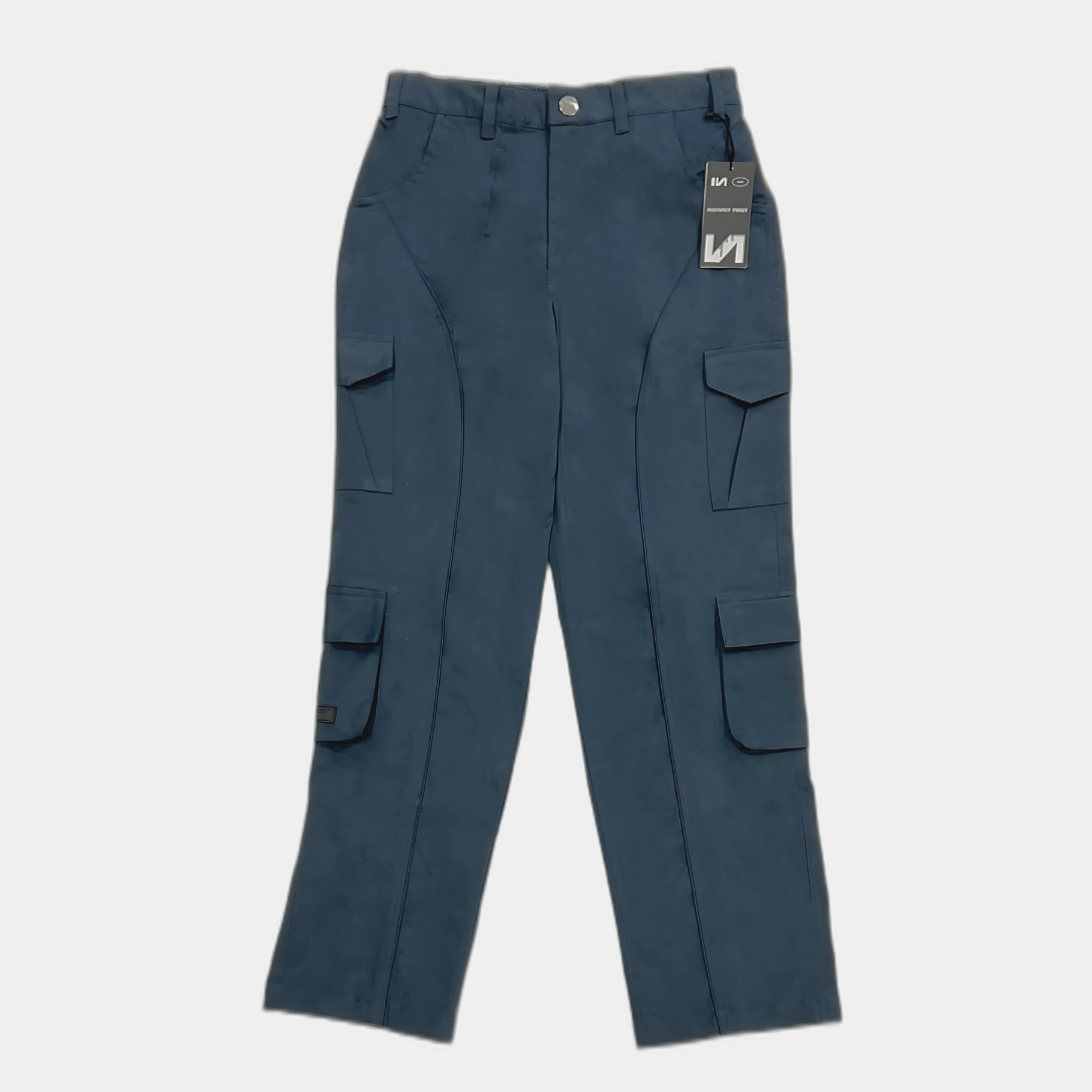 Combat Cargos - (Washed Blue)