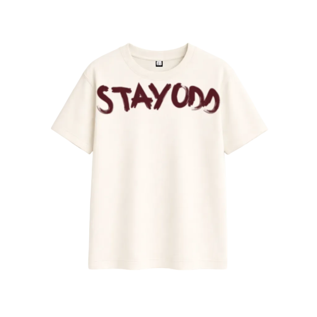 'Stay Odd' Off White TShirt