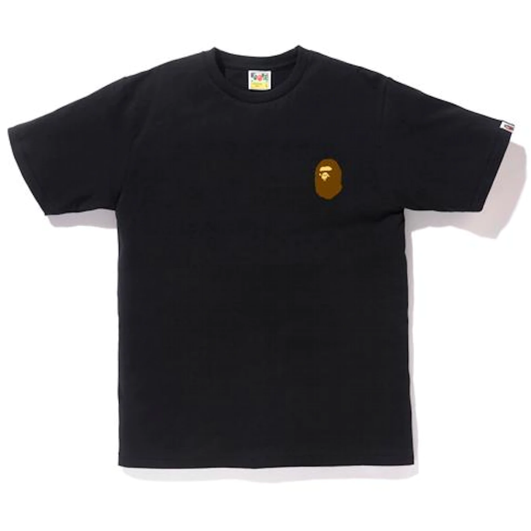 BAPE Multi Logo Tee Black