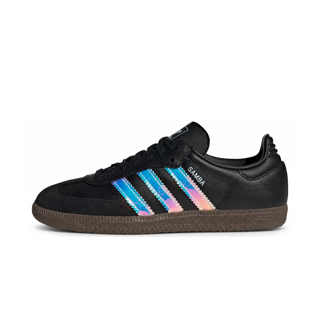 adidas Samba OG Black Iridescent Stripes