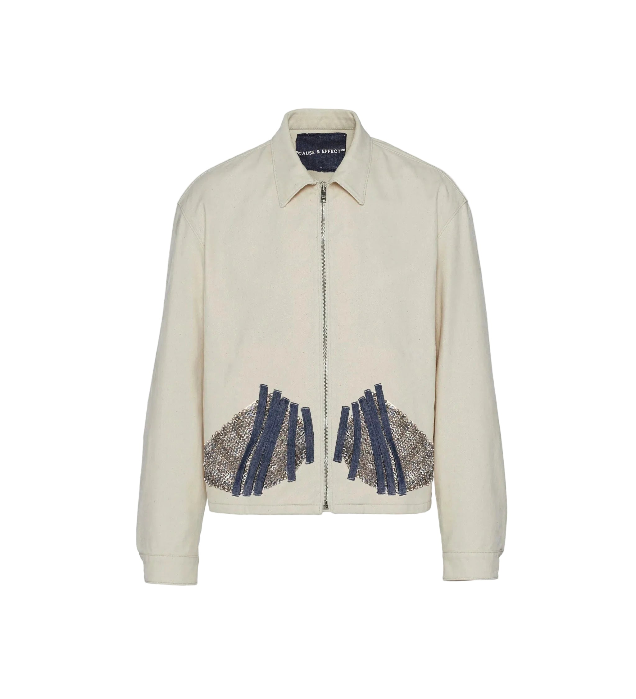 Gods Hand' Chainmail Armour Embroidered Jacket