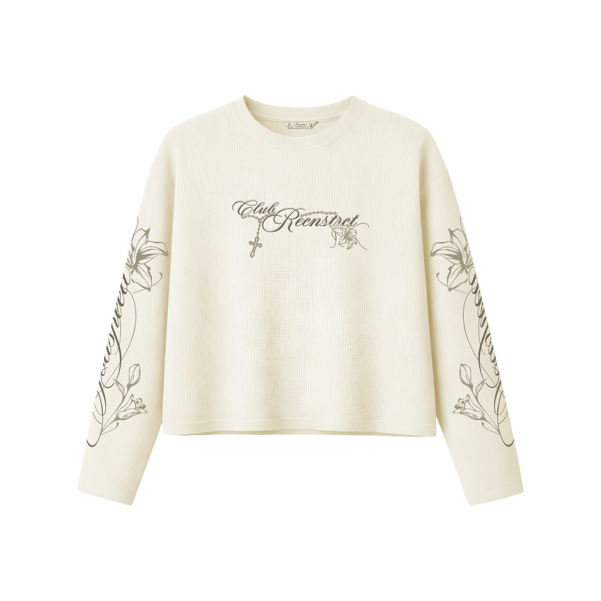 Godspeed Waffle tee - Antique white