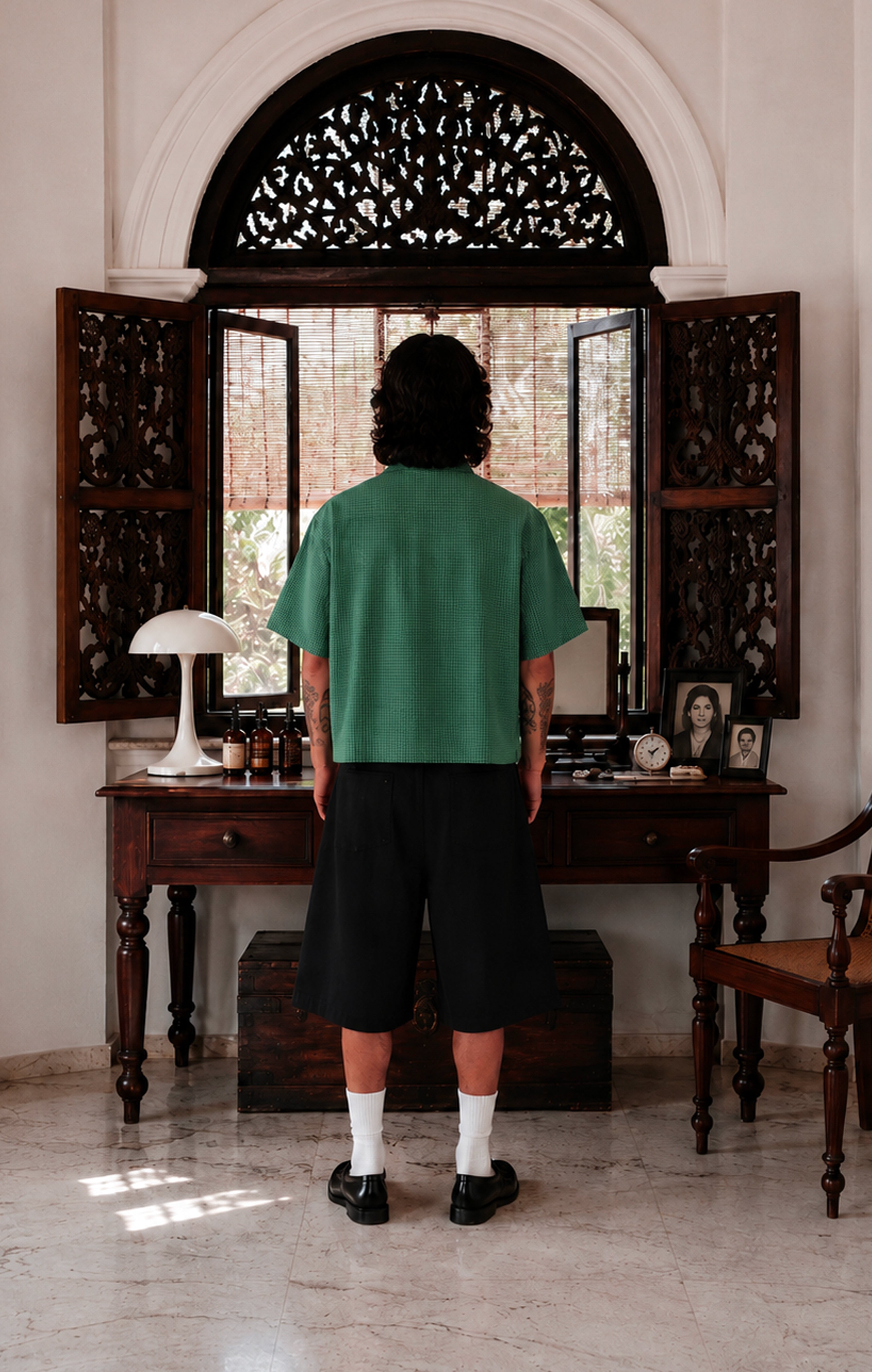 FISHERMAN SHIRT- GREEN