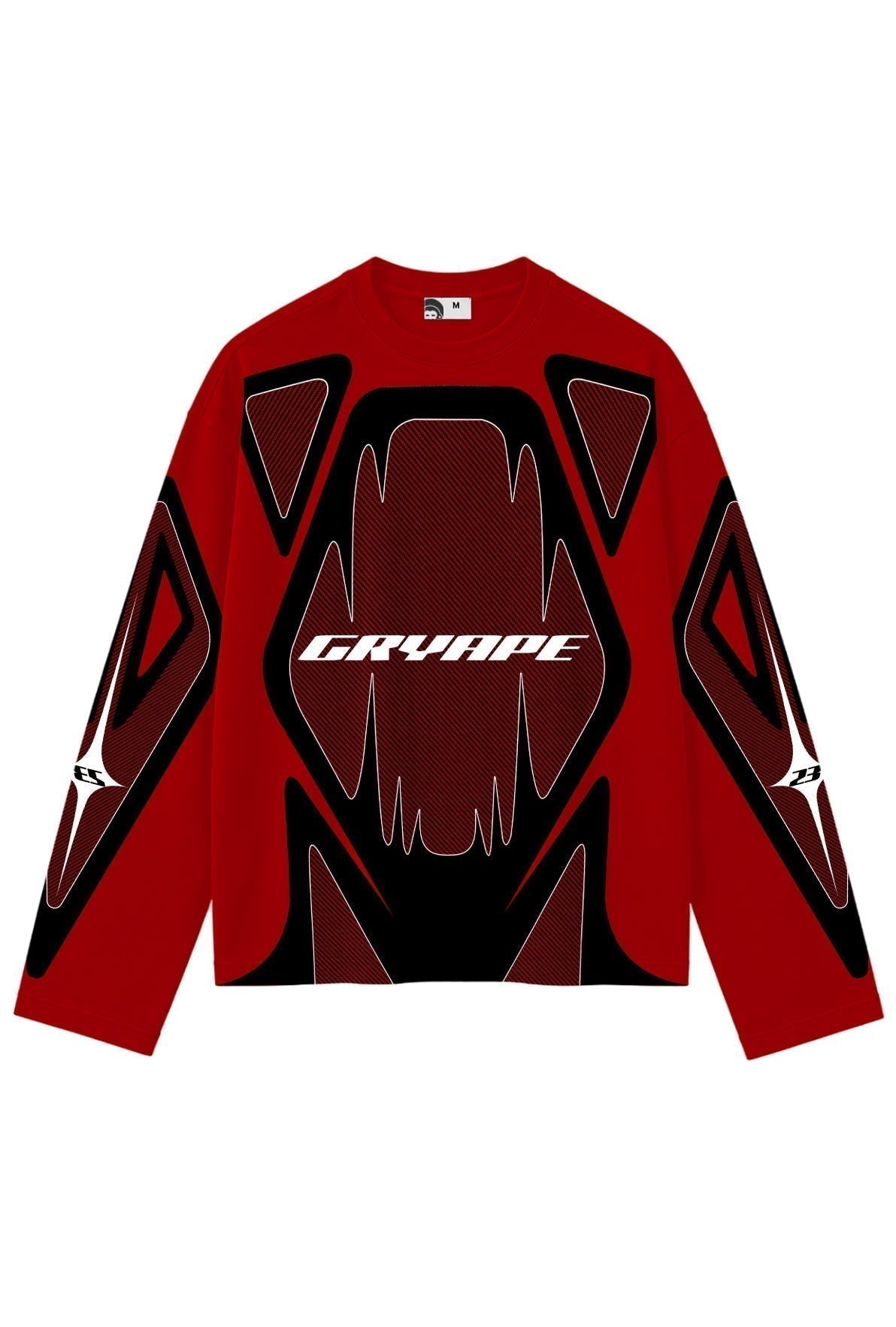 GRYAPE MOTOCROSS JERSEY RED T-SHIRT