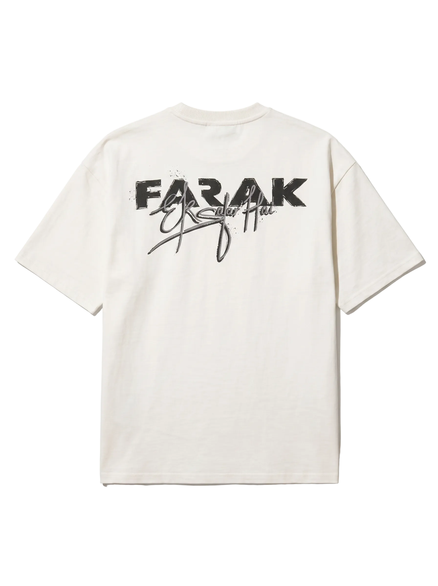 Farak Ek Safar White T-Shirt