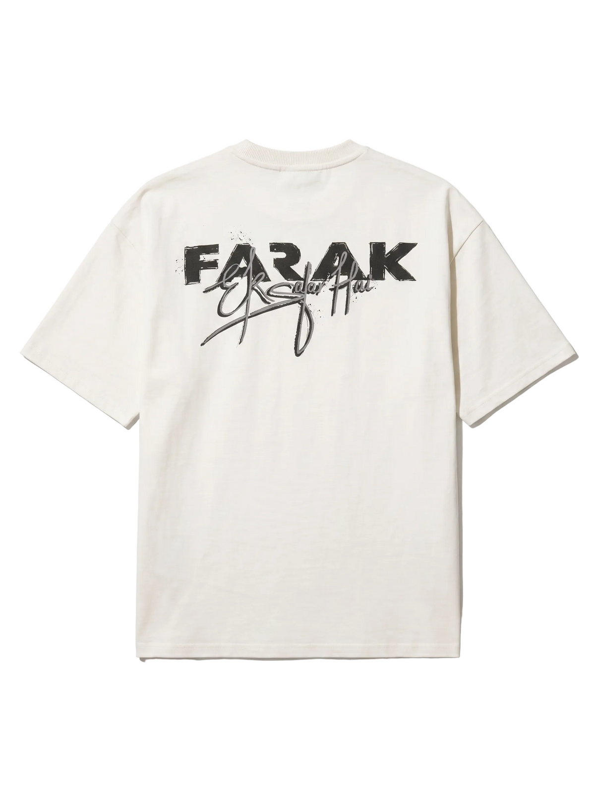 Farak Ek Safar White T-Shirt