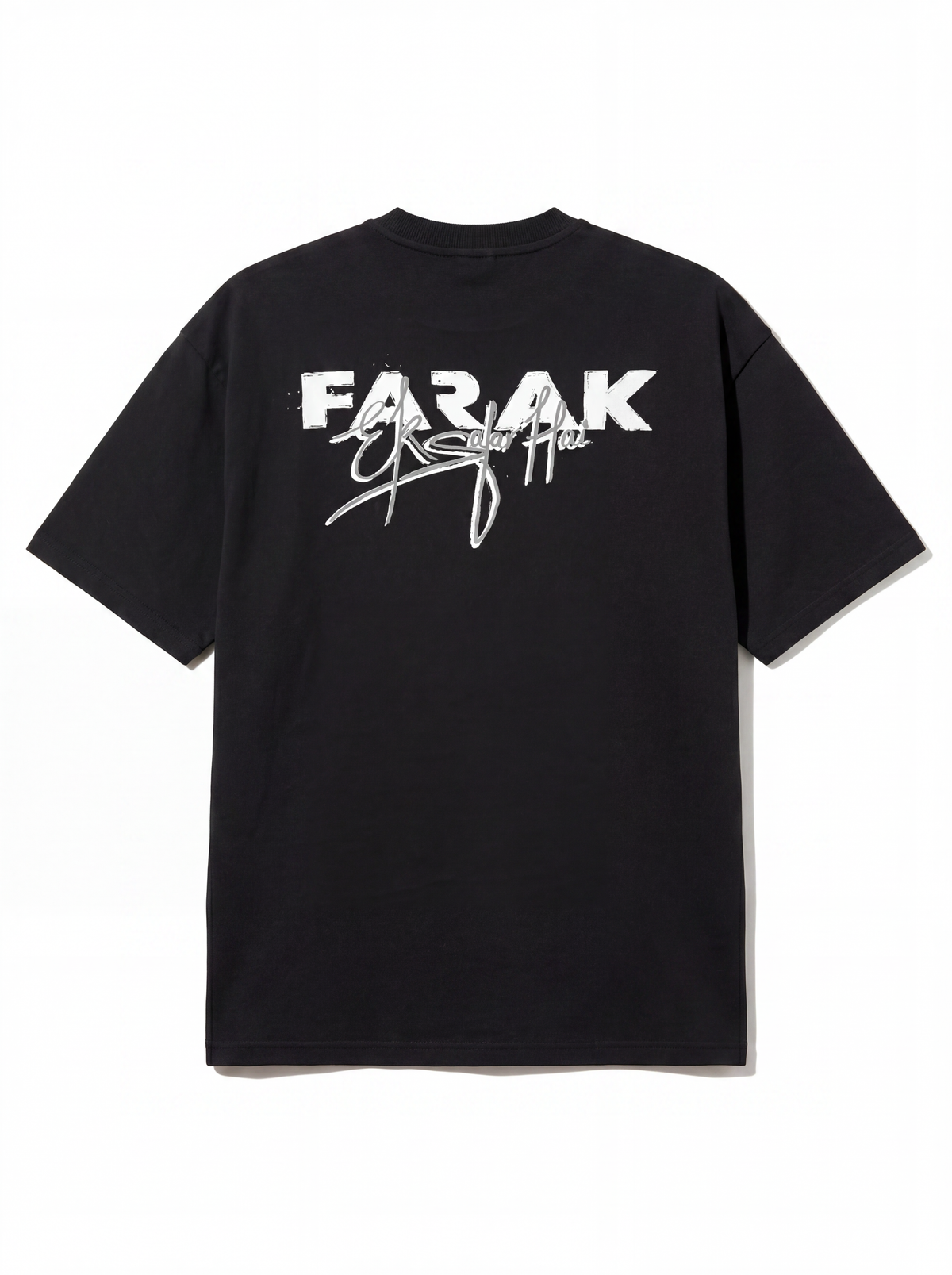 Farak Ek Safar Black T-Shirt