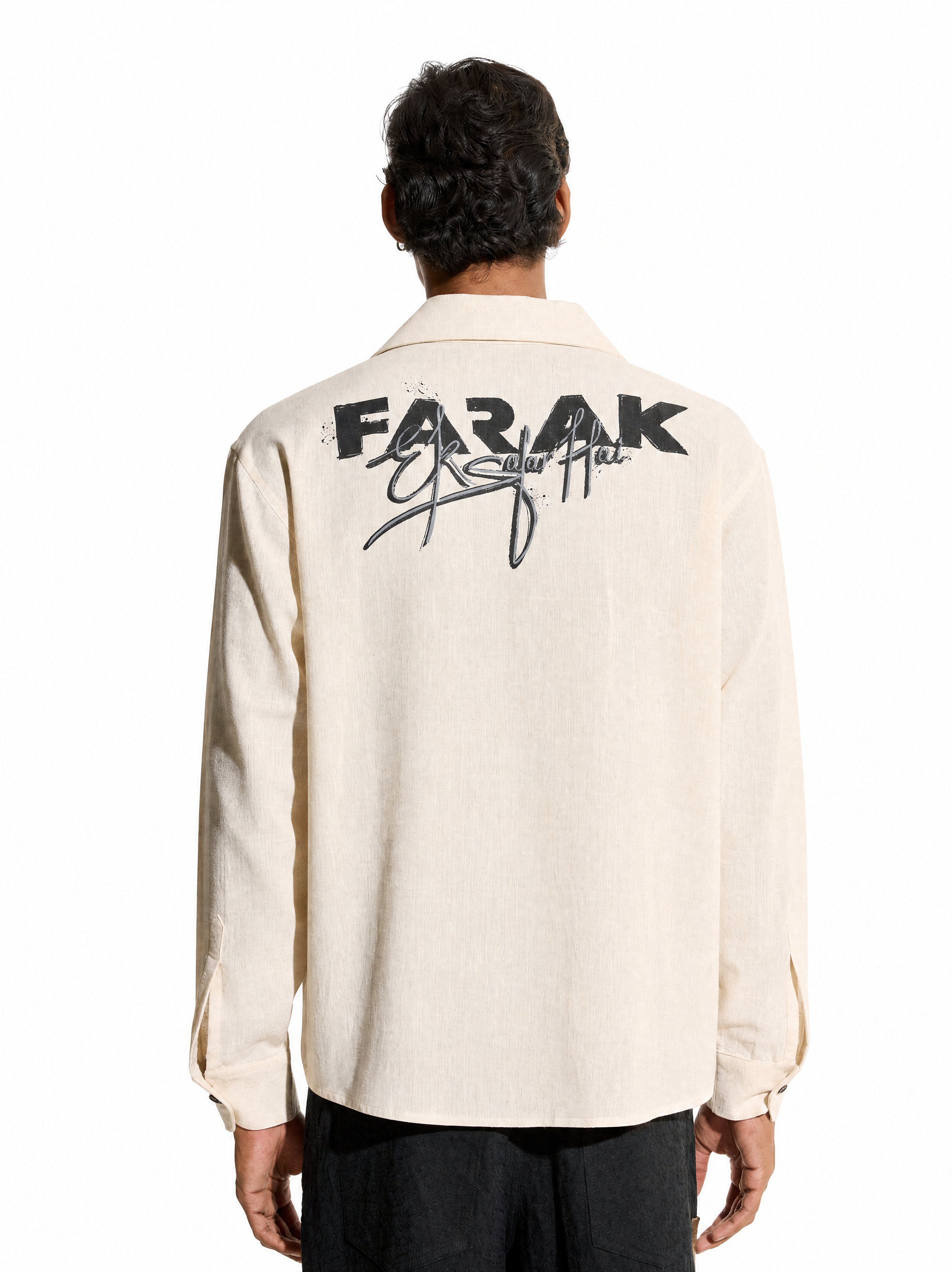 Farak Ek Safar White Shirt