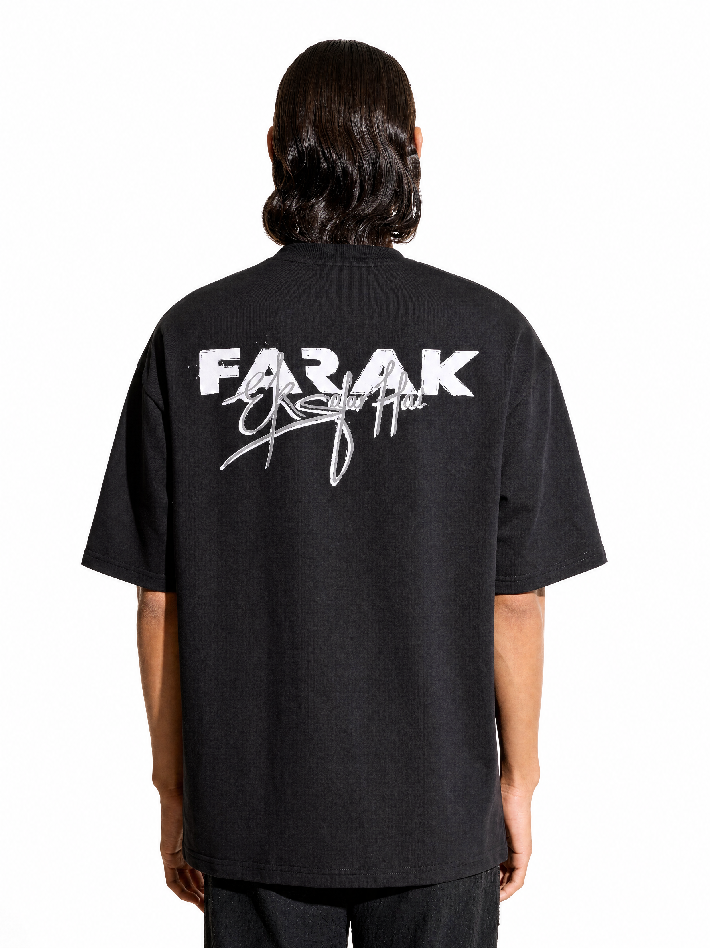 Farak Ek Safar Black T-Shirt