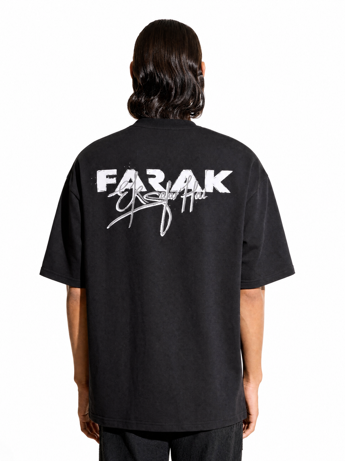 Farak Ek Safar Black T-Shirt