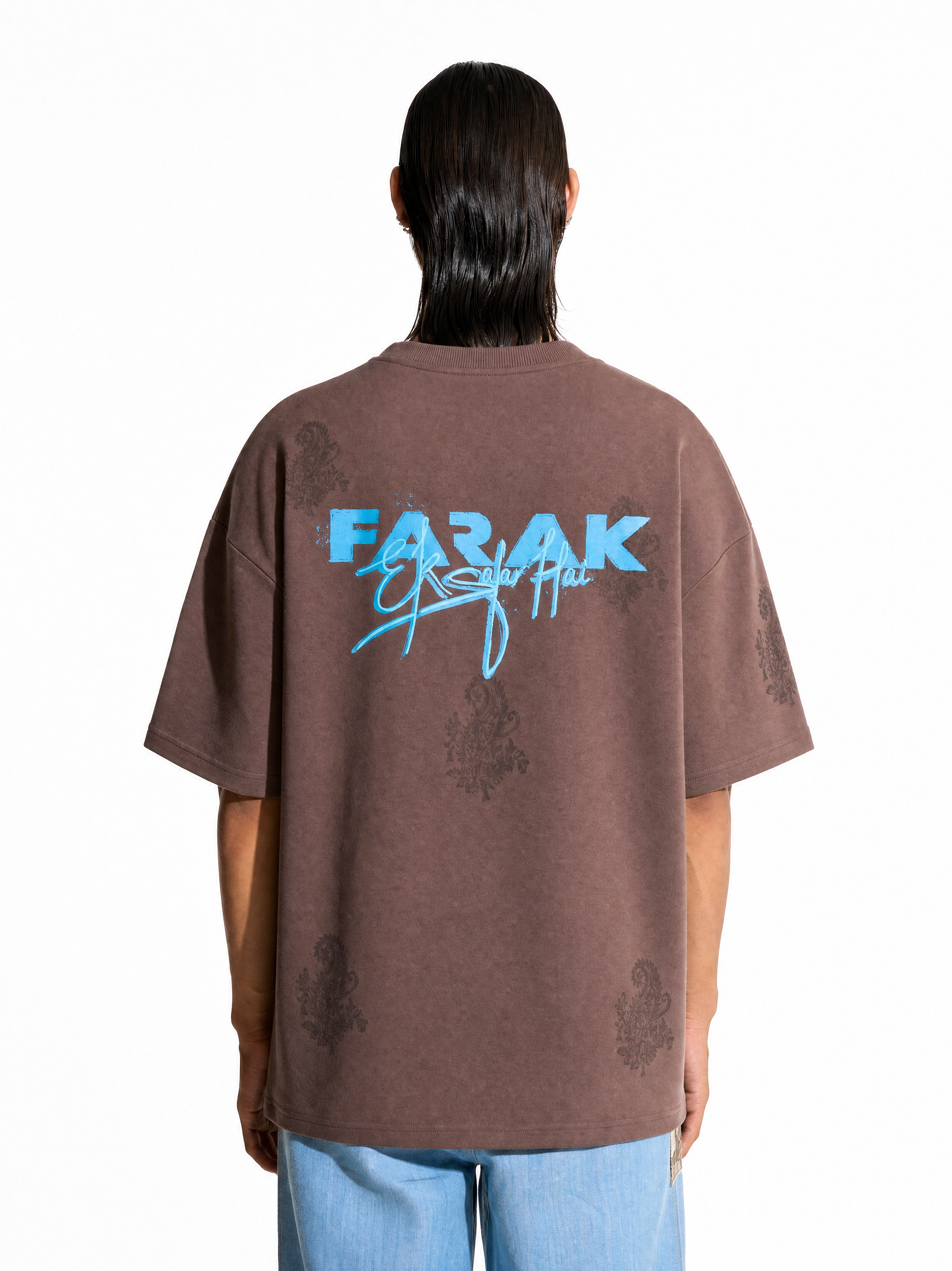 Farak Ek Safar Brown T-Shirt