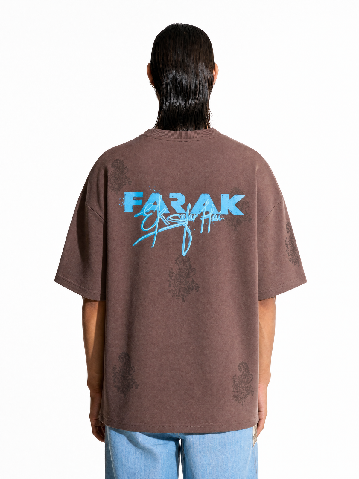 Farak Ek Safar Brown T-Shirt