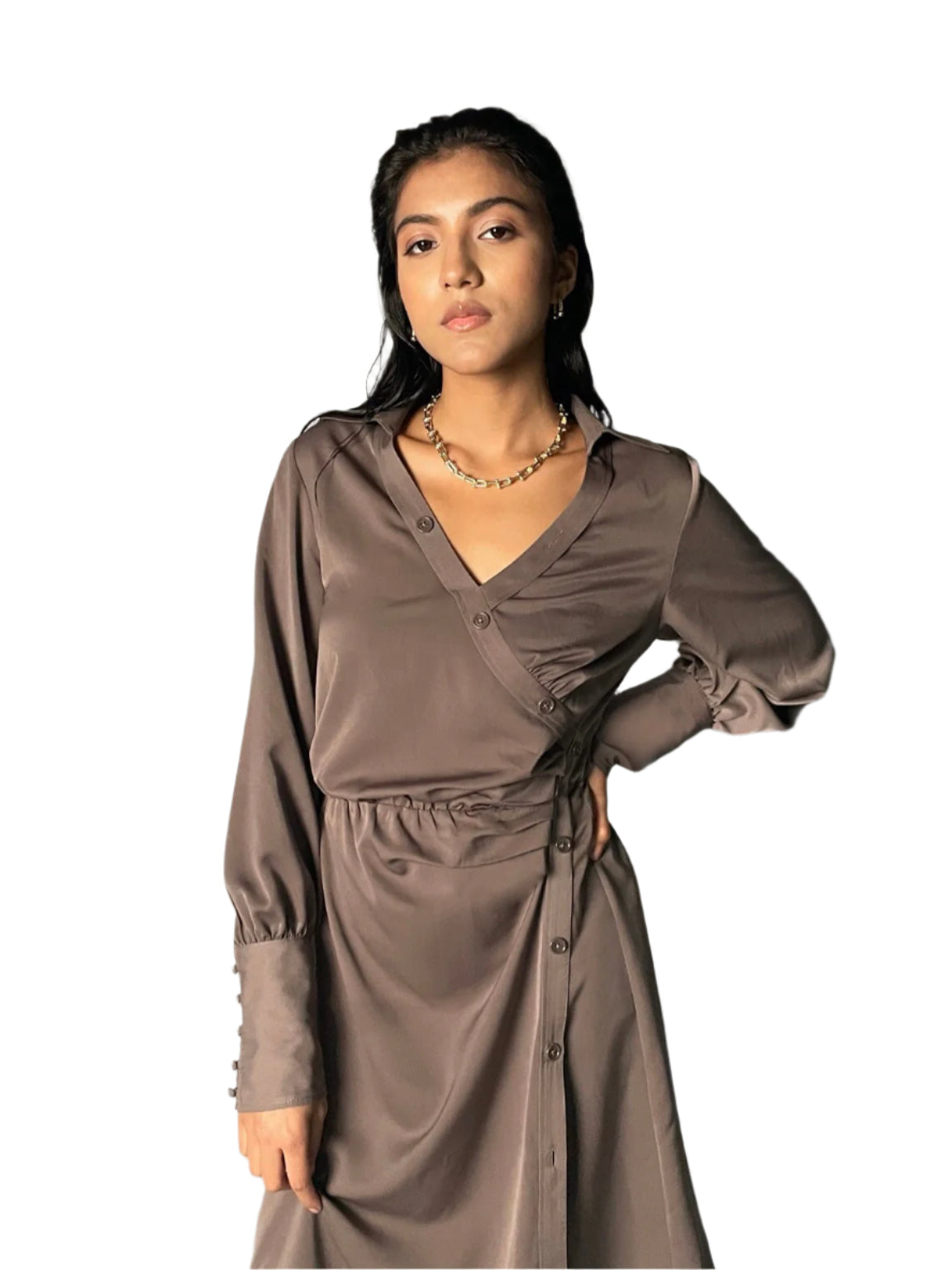 BUTTON UP/ DOWN DRESS