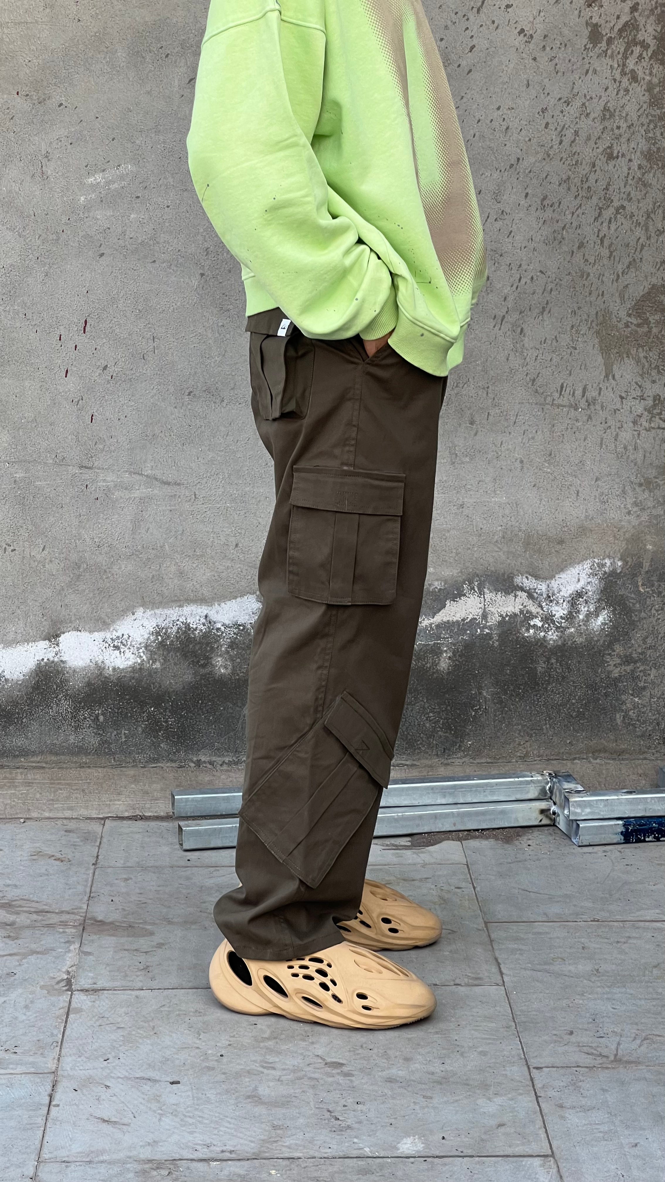 Army Green 8 pockets cargo sb - MTM