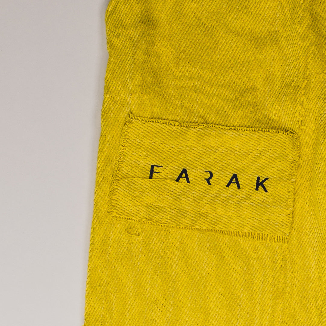 Yellow Yarn Hand Woven - Pants