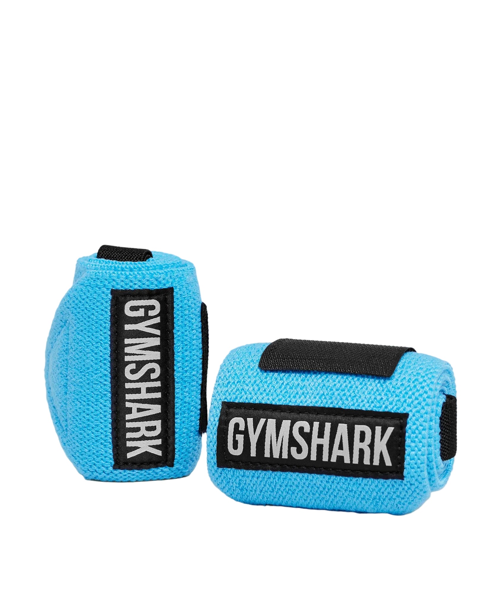 GYMSHARK Wrist Straps Brand Blue