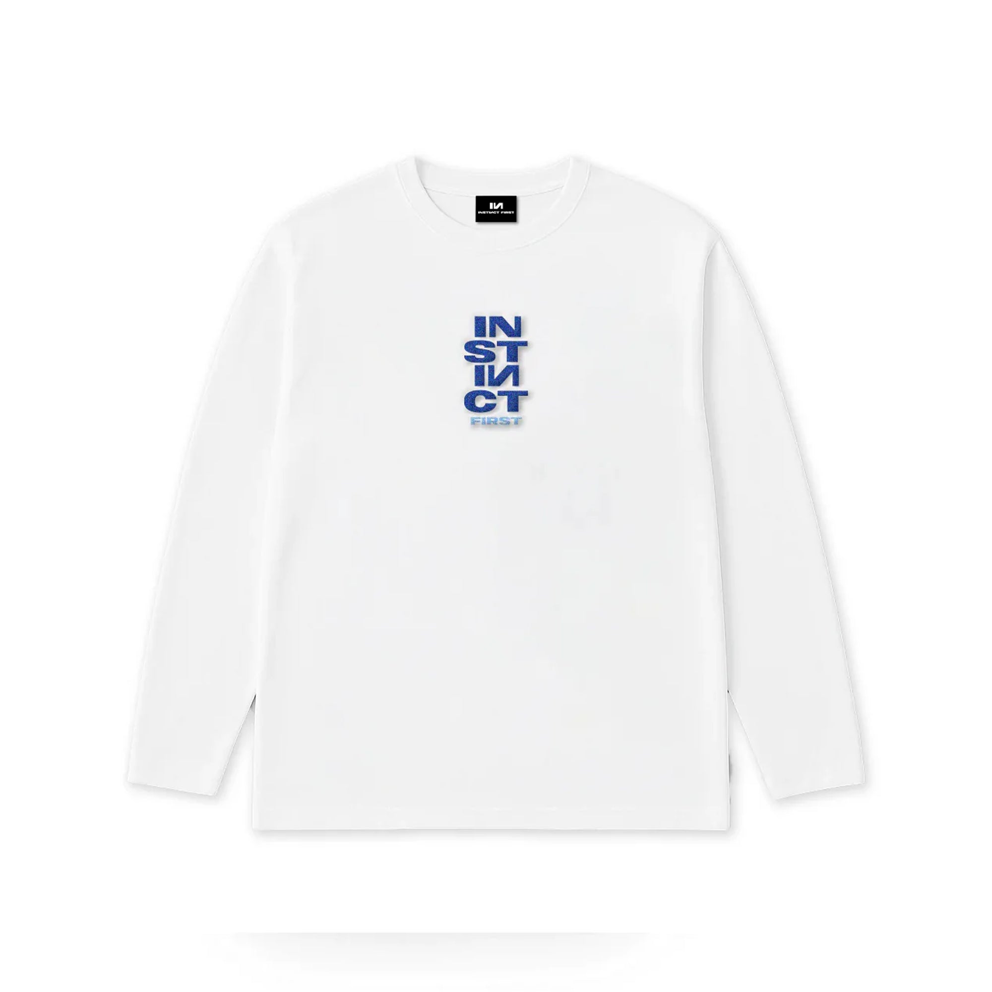 White Full Sleeves T Shirt - Flower of Inergy
