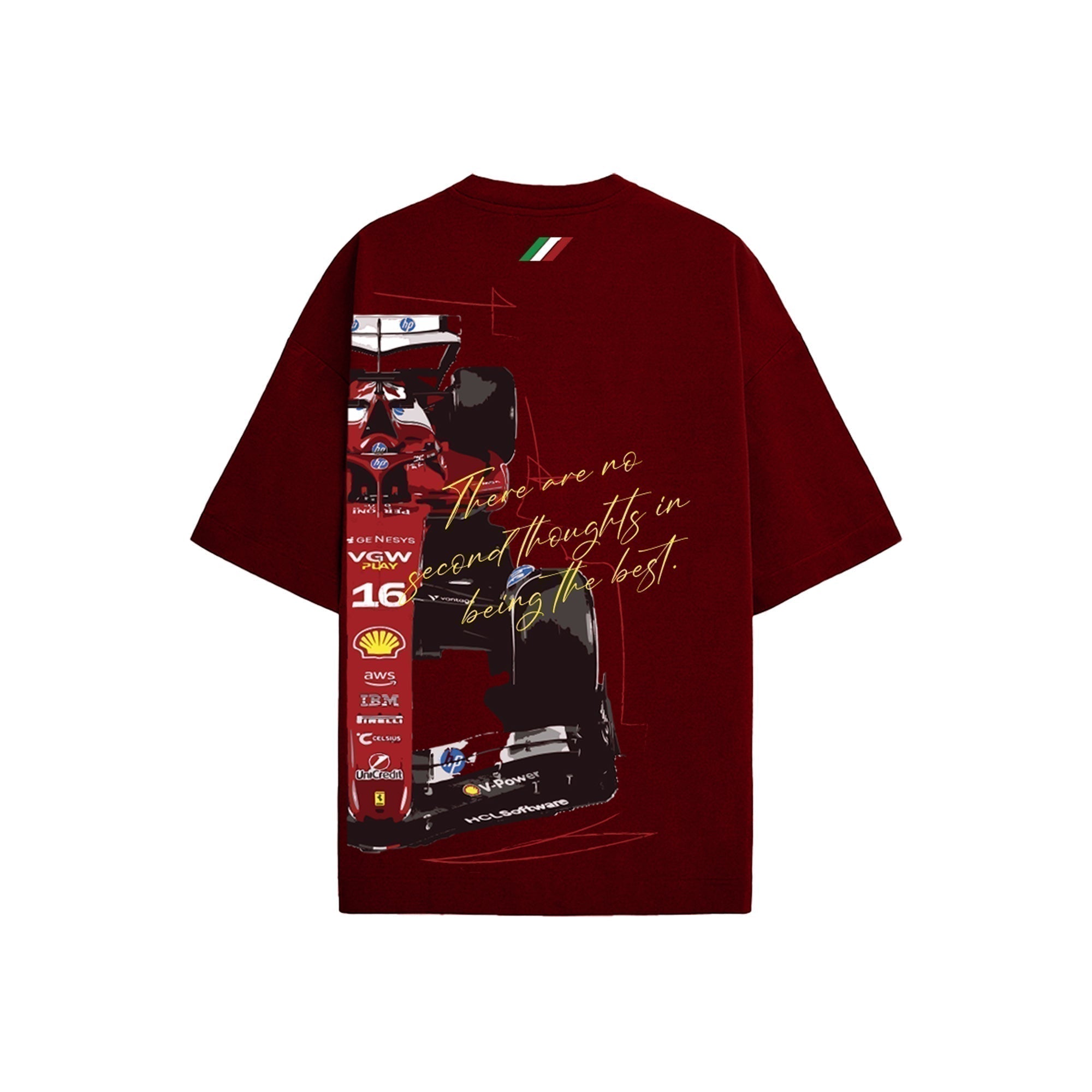 Tifosi - Oversized T-Shirt (Blood Red)