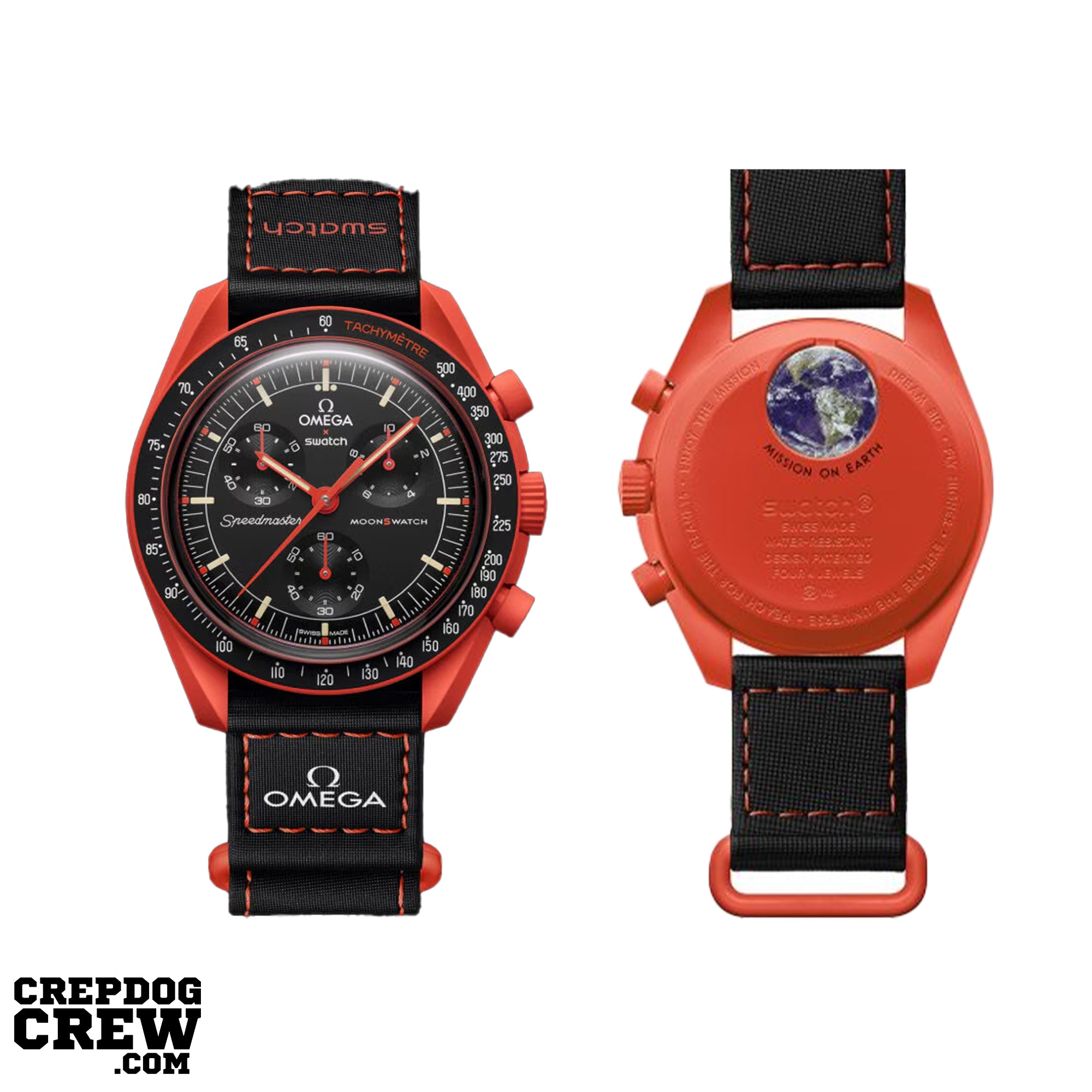 Swatch x Omega bioceramic moonswatch mission to earth set of 3