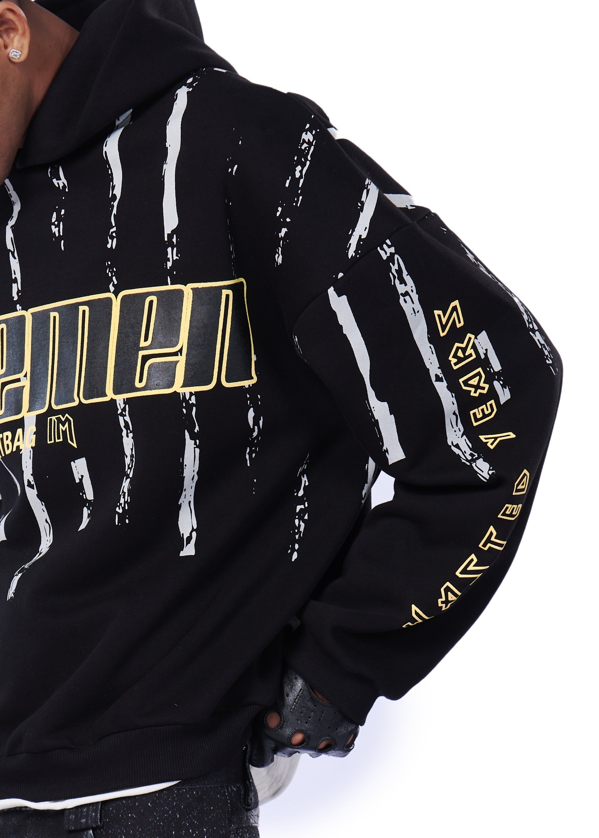 pinstripe hoodie